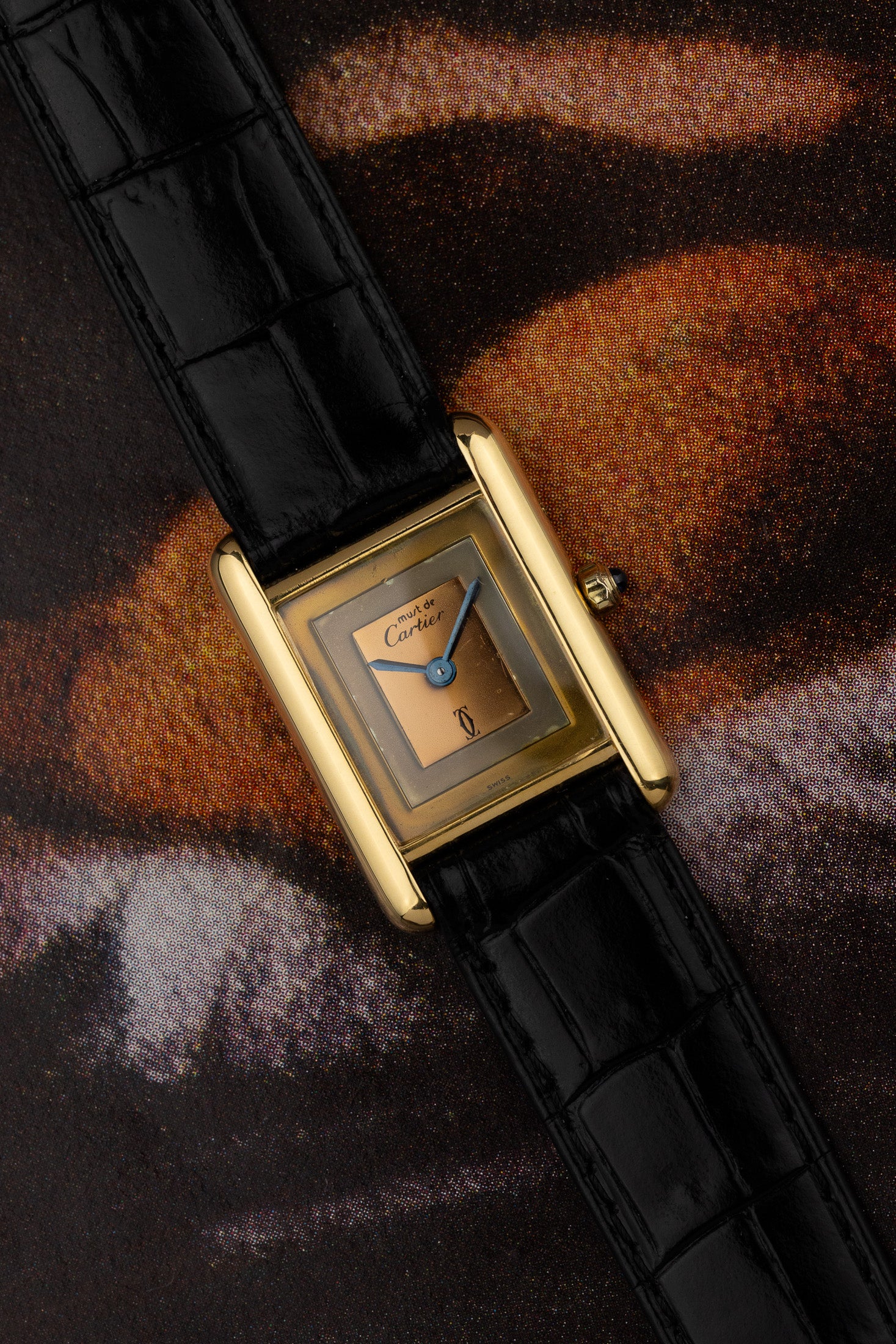 1990s Lady Must de Cartier Tank Trinity Dial 3 66001