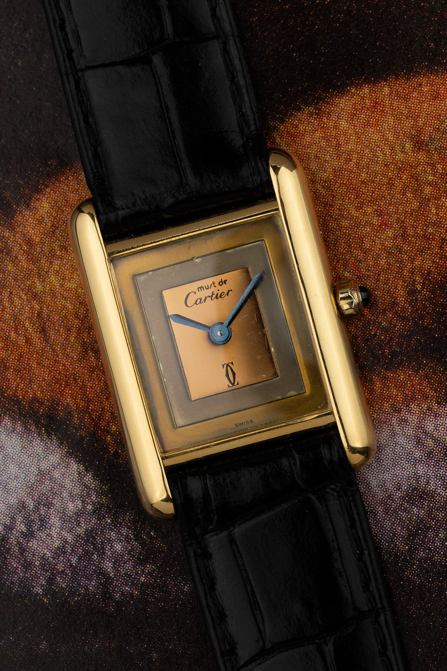 1990s Lady Must de Cartier Tank Trinity Dial 3 66001
