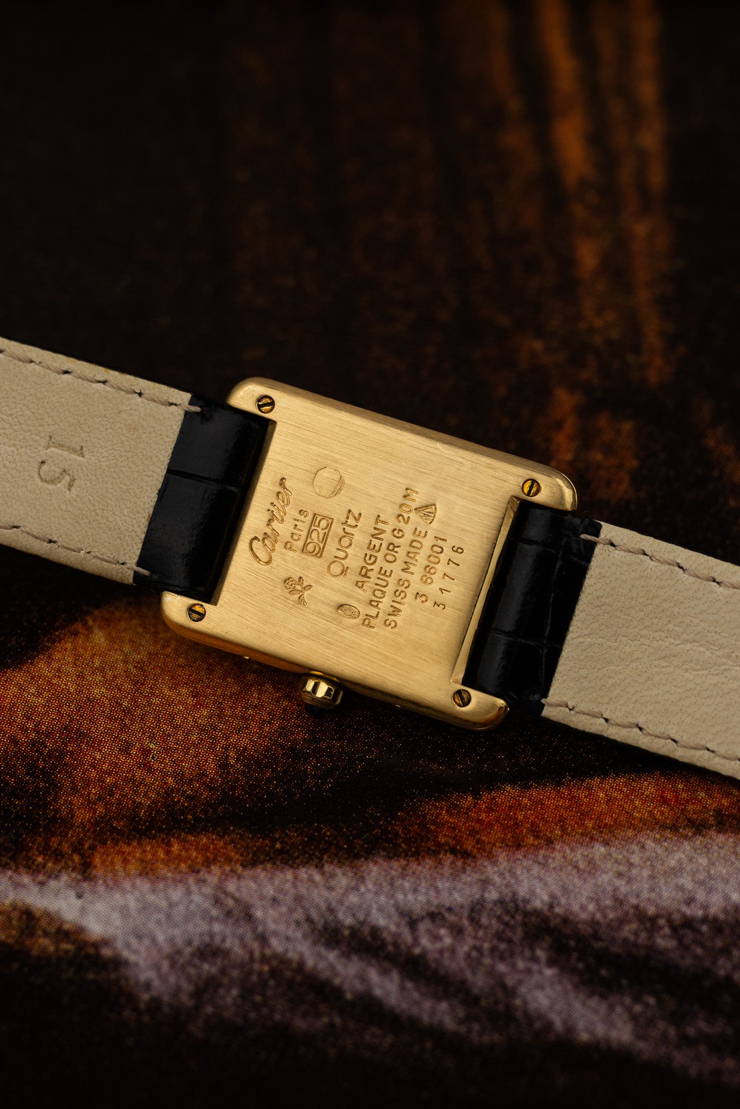 1990s Lady Must de Cartier Tank Trinity Dial 3 66001