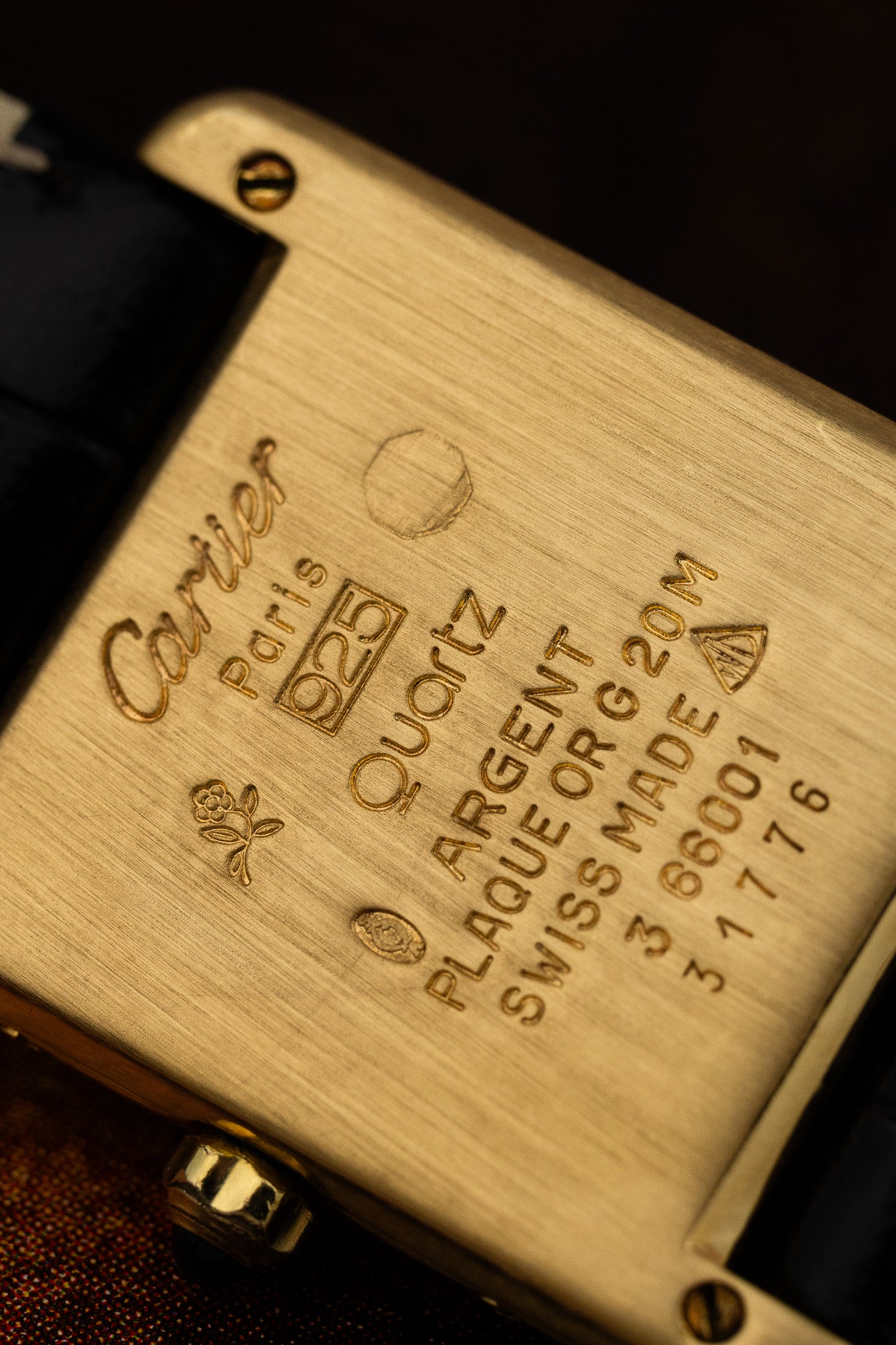 1990s Lady Must de Cartier Tank Trinity Dial 3 66001