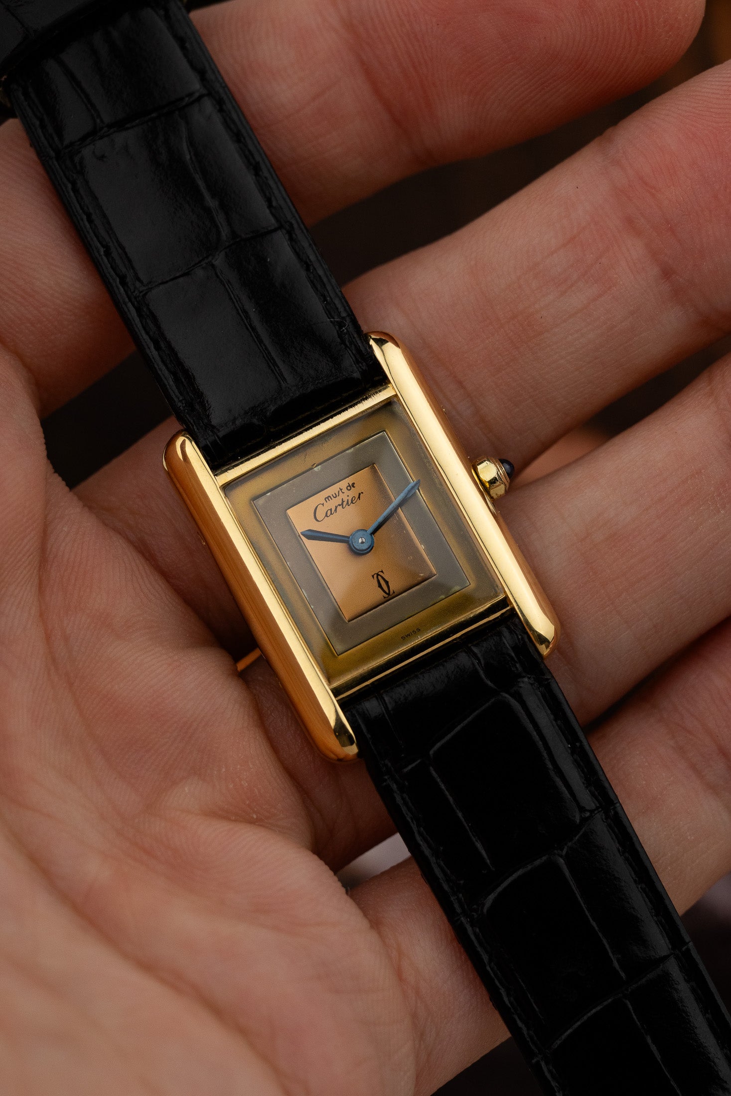 1990s Lady Must de Cartier Tank Trinity Dial 3 66001