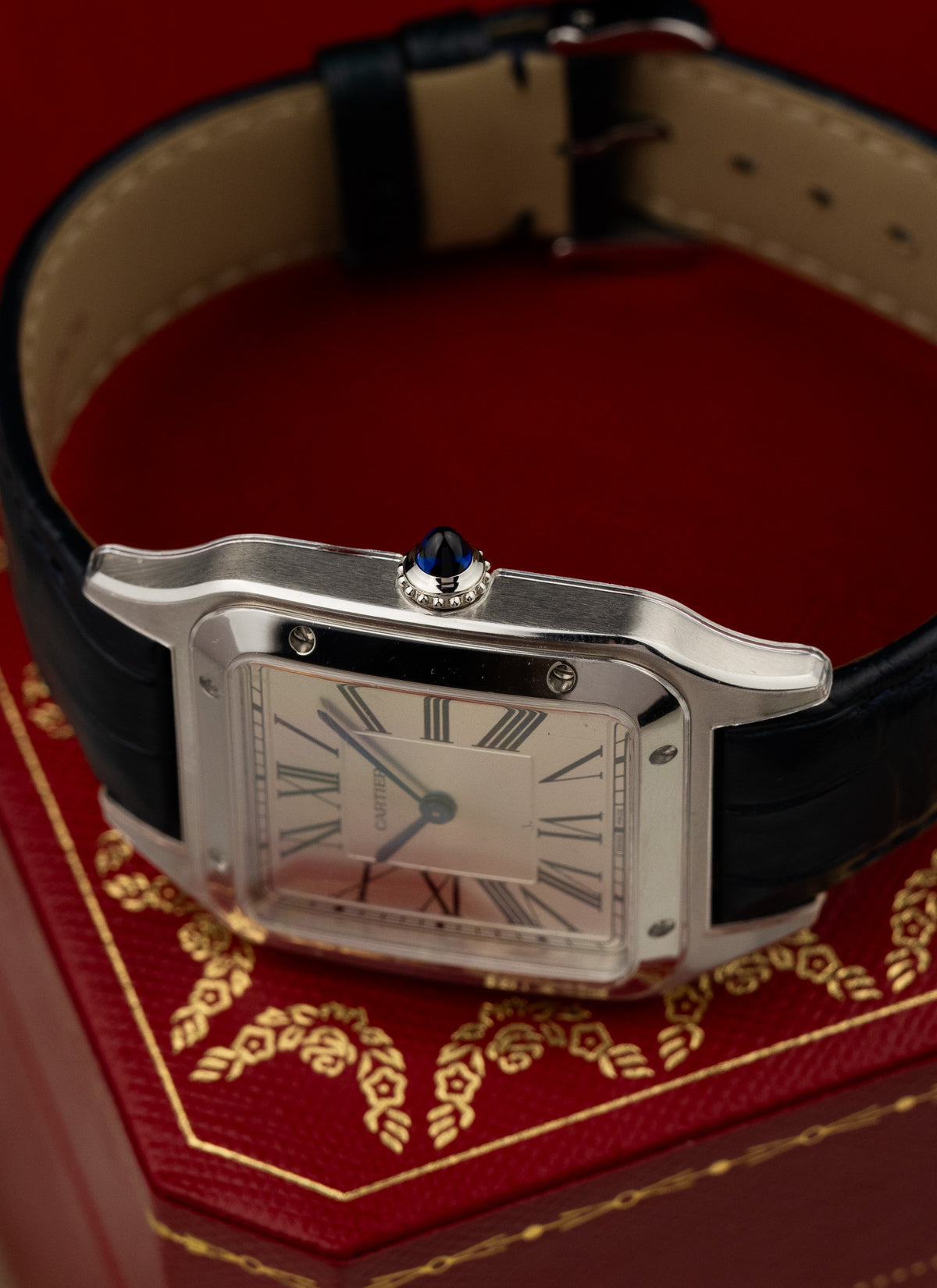 2025 Cartier Santos-Dumont LM WSSA0022/4240 Full Set NEW