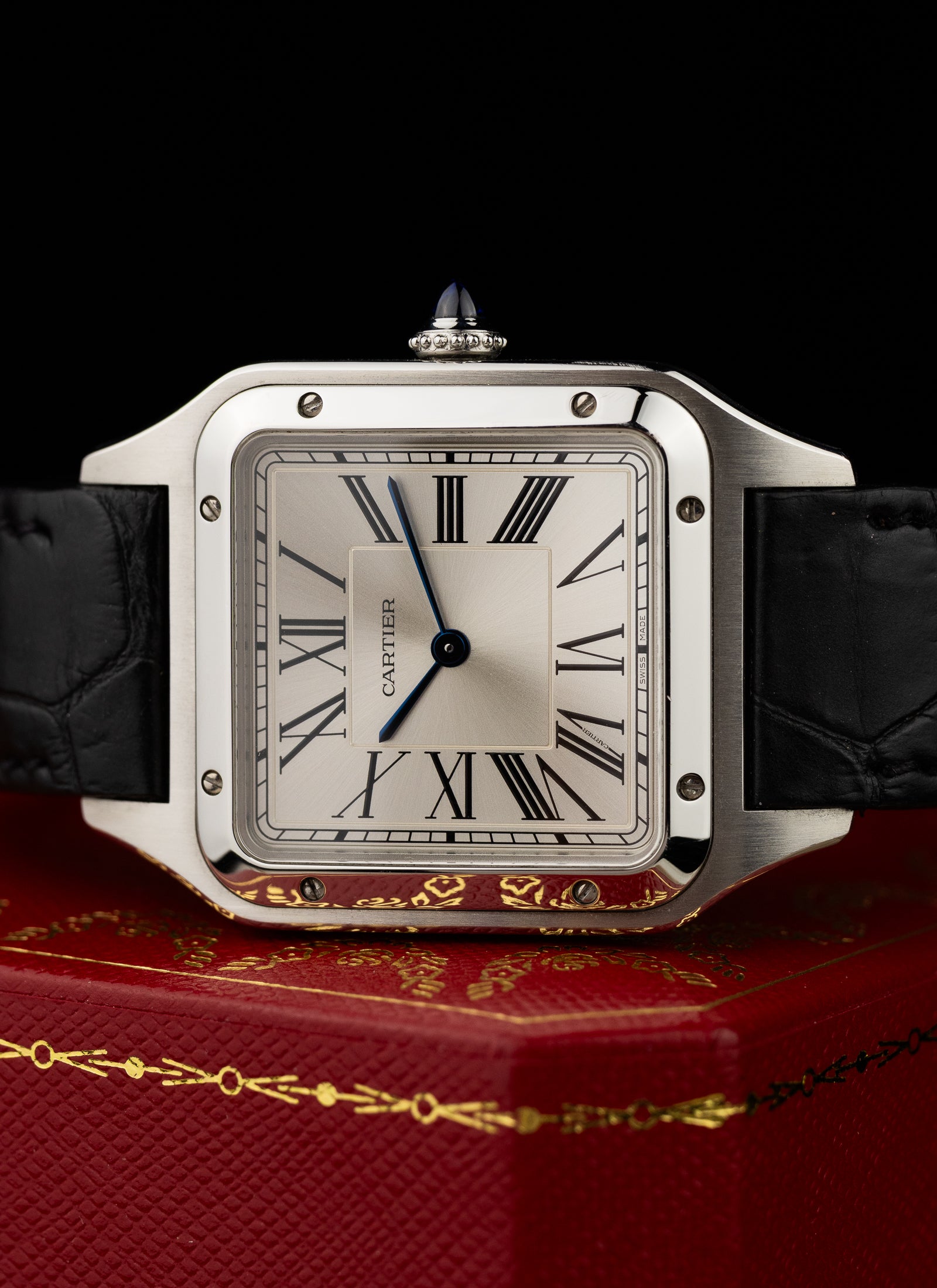2021 Cartier Santos-Dumont LM WSSA0022/4240 Full Set