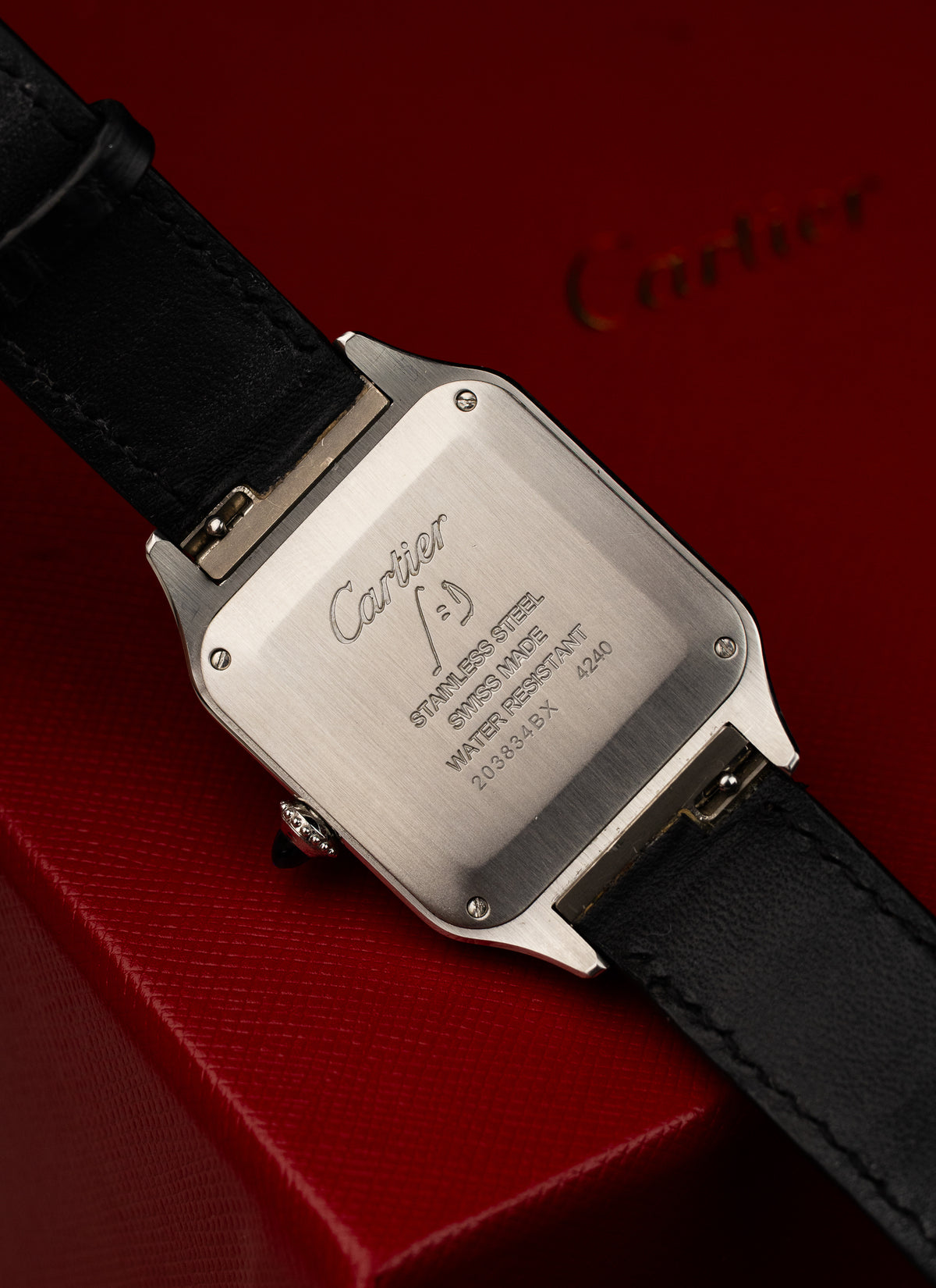 2021 Cartier Santos-Dumont LM WSSA0022/4240 Full Set
