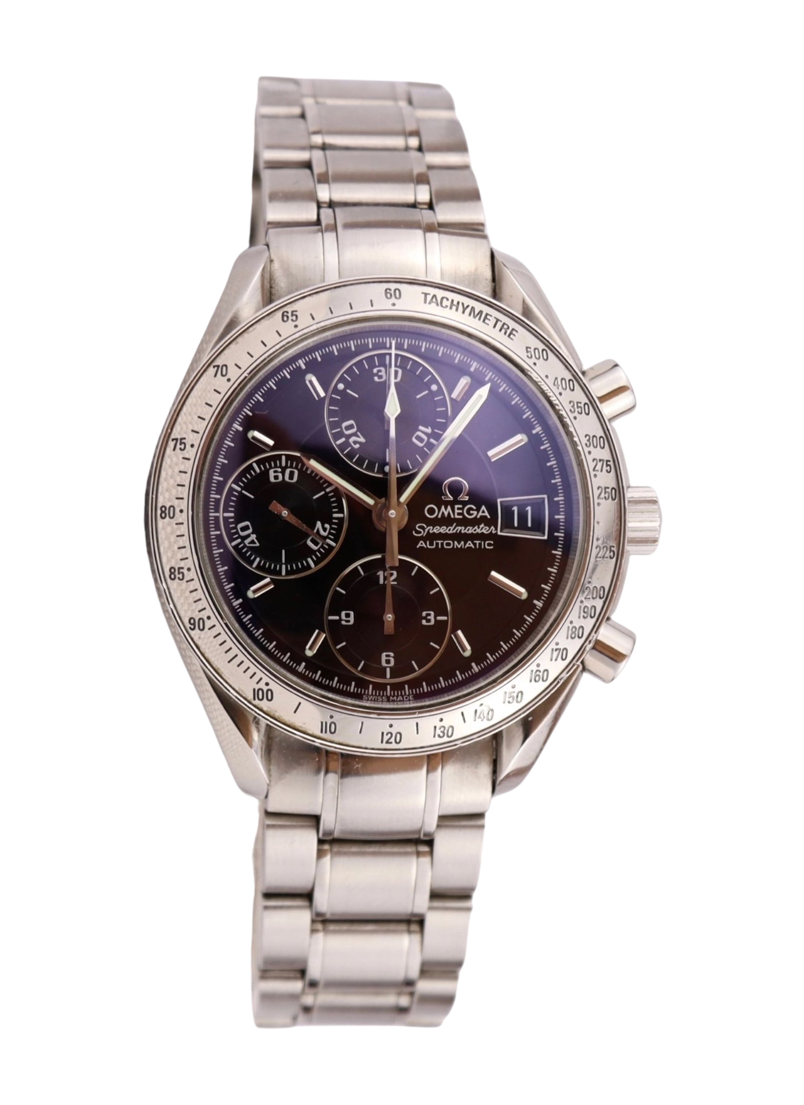 1998 Omega Speedmaster Date/Reduced 3513.50 Cal. 1152