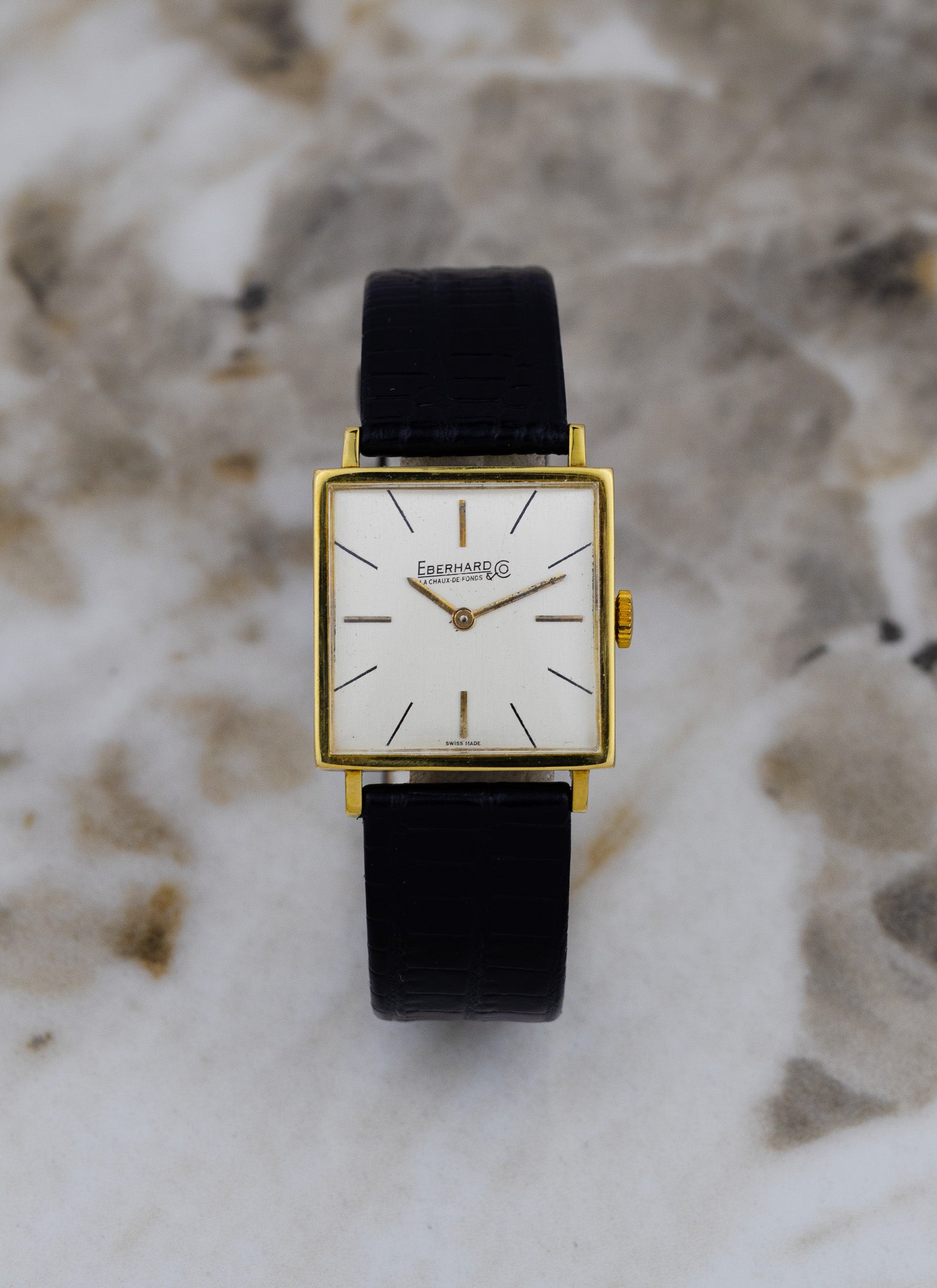1960s 18K Eberhard Tank