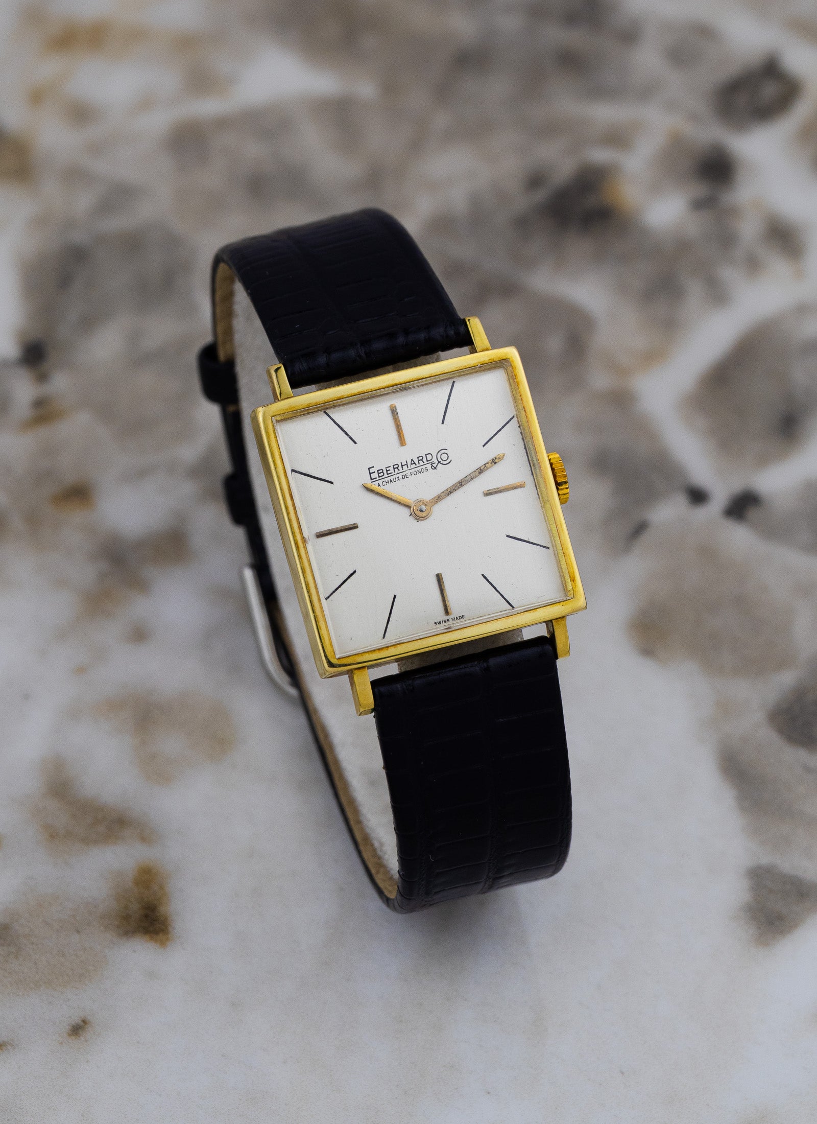 1960s 18K Eberhard Tank