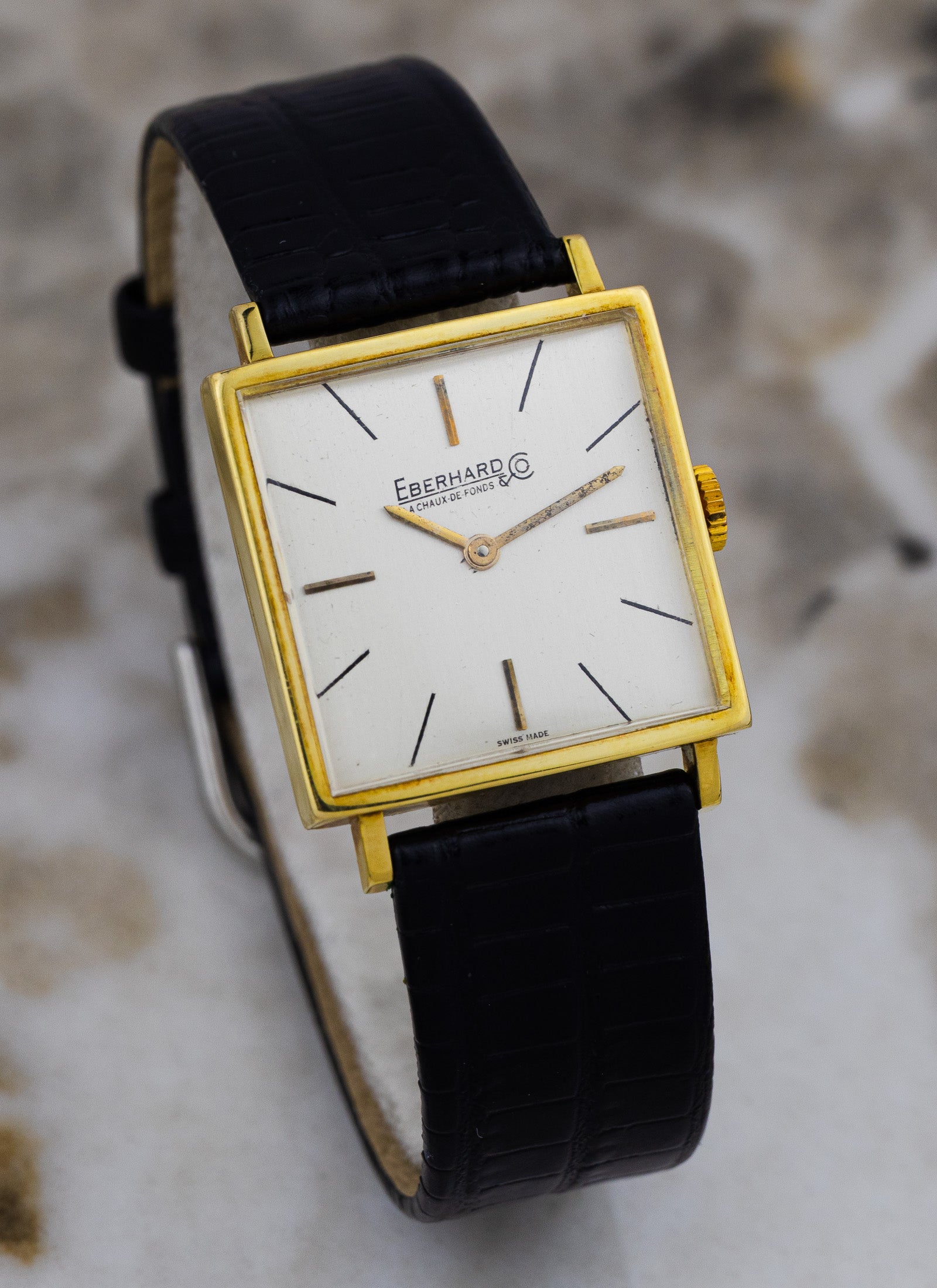 1960s 18K Eberhard Tank