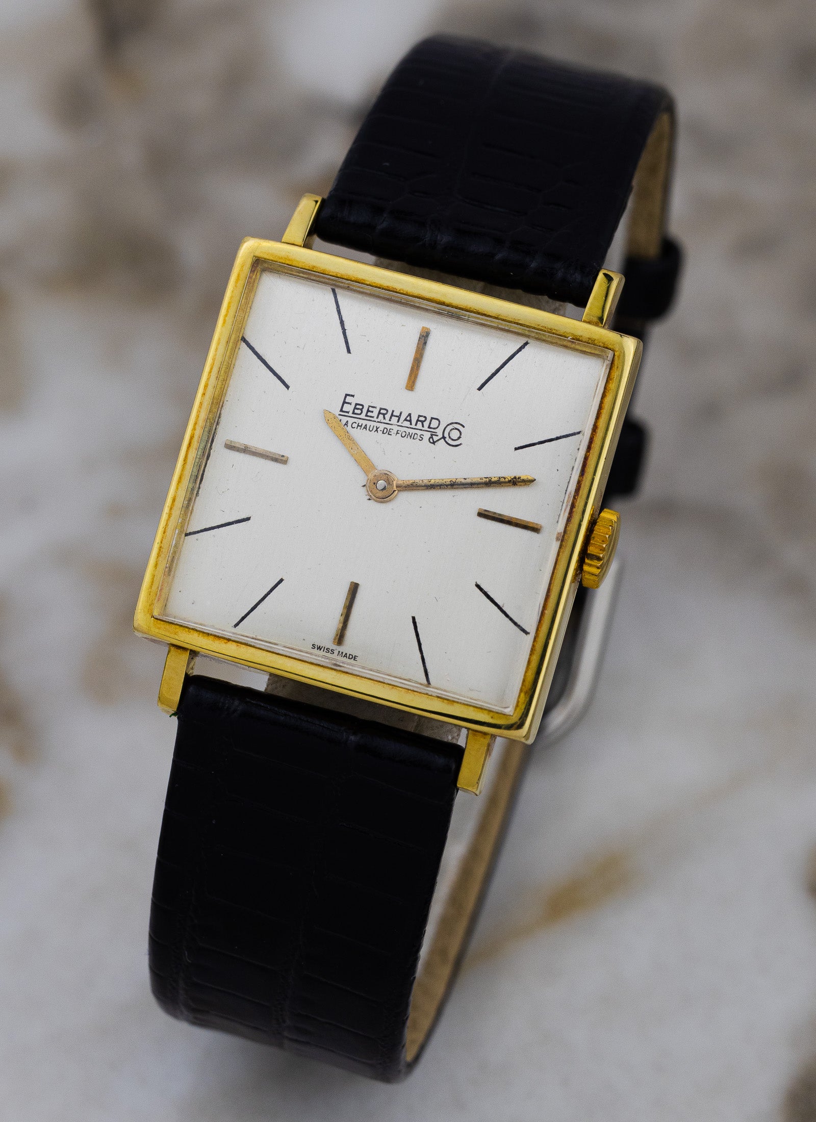 1960s 18K Eberhard Tank