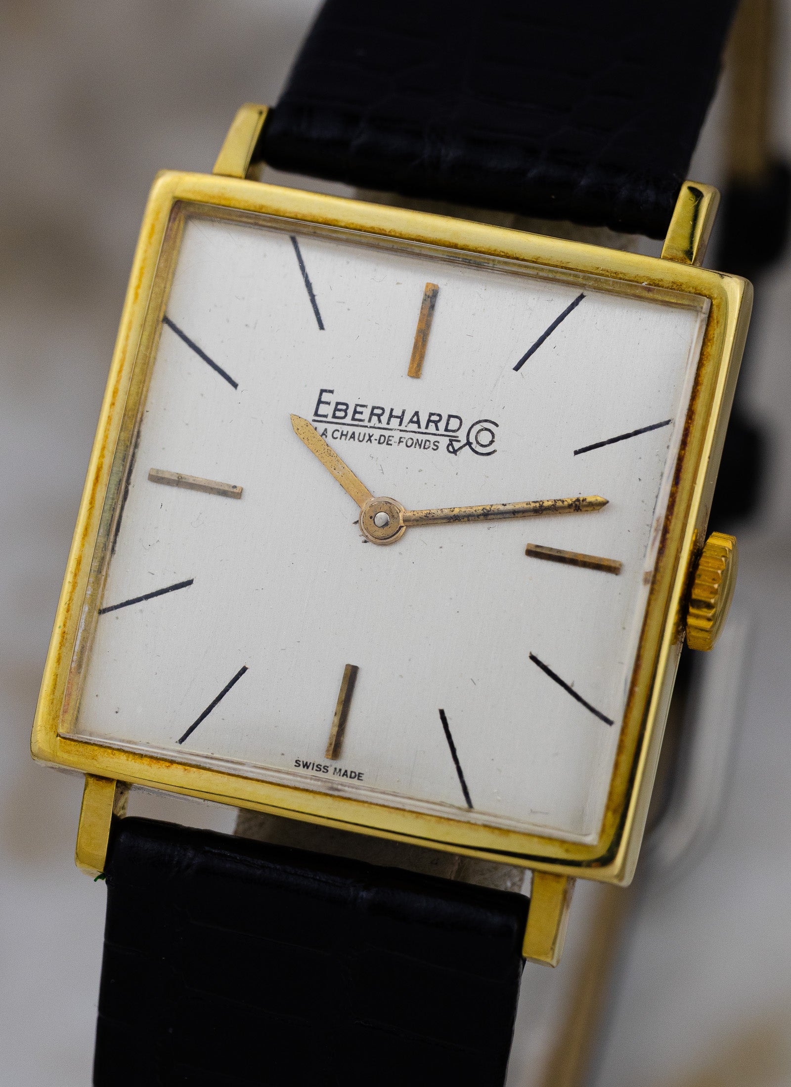 1960s 18K Eberhard Tank