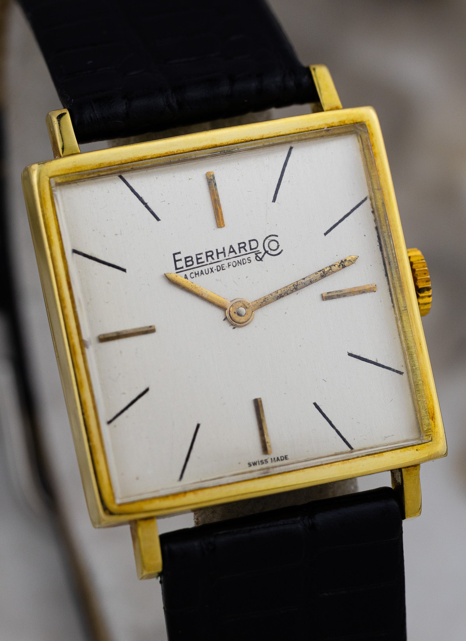 1960s 18K Eberhard Tank