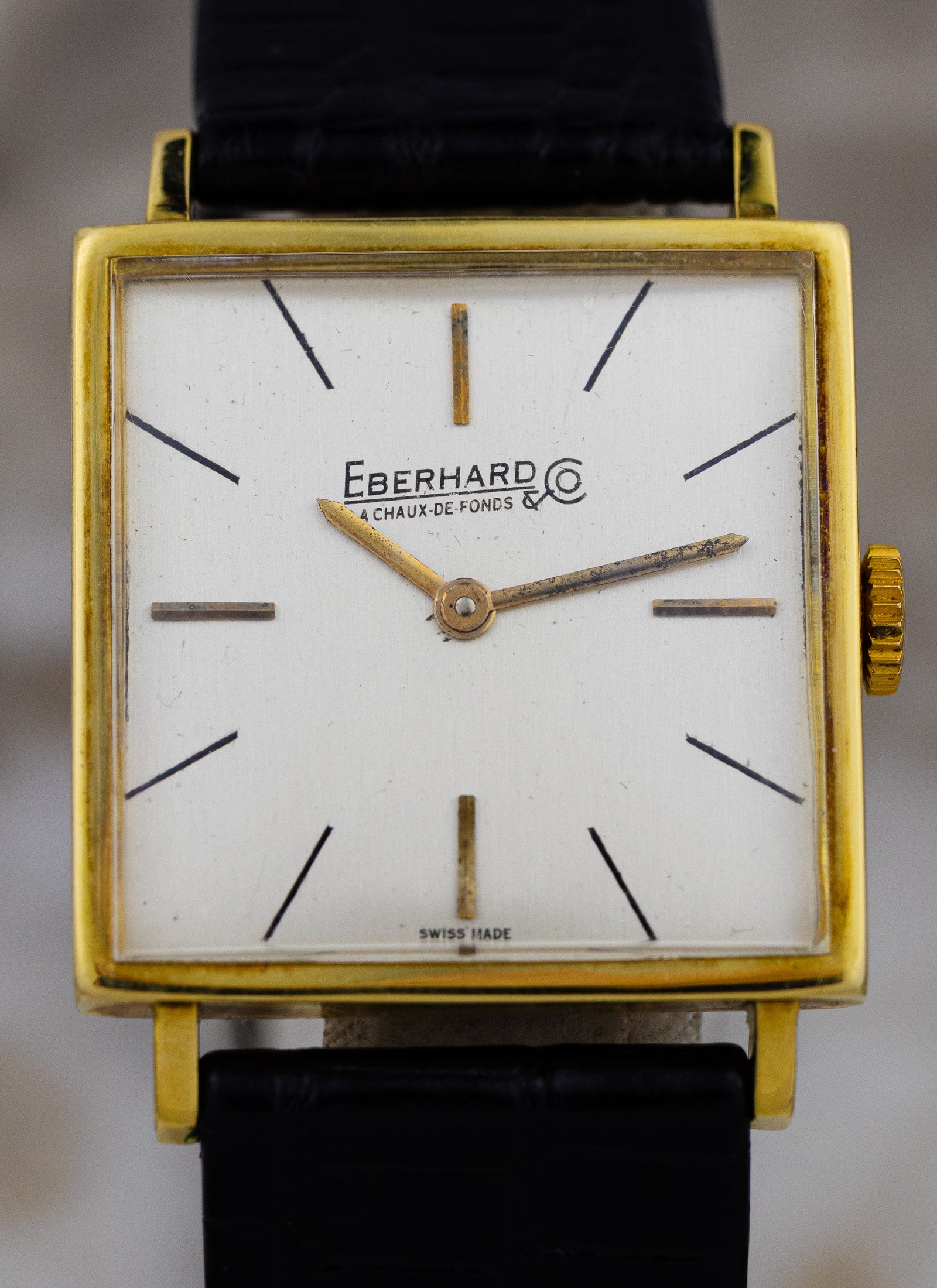 1960s 18K Eberhard Tank
