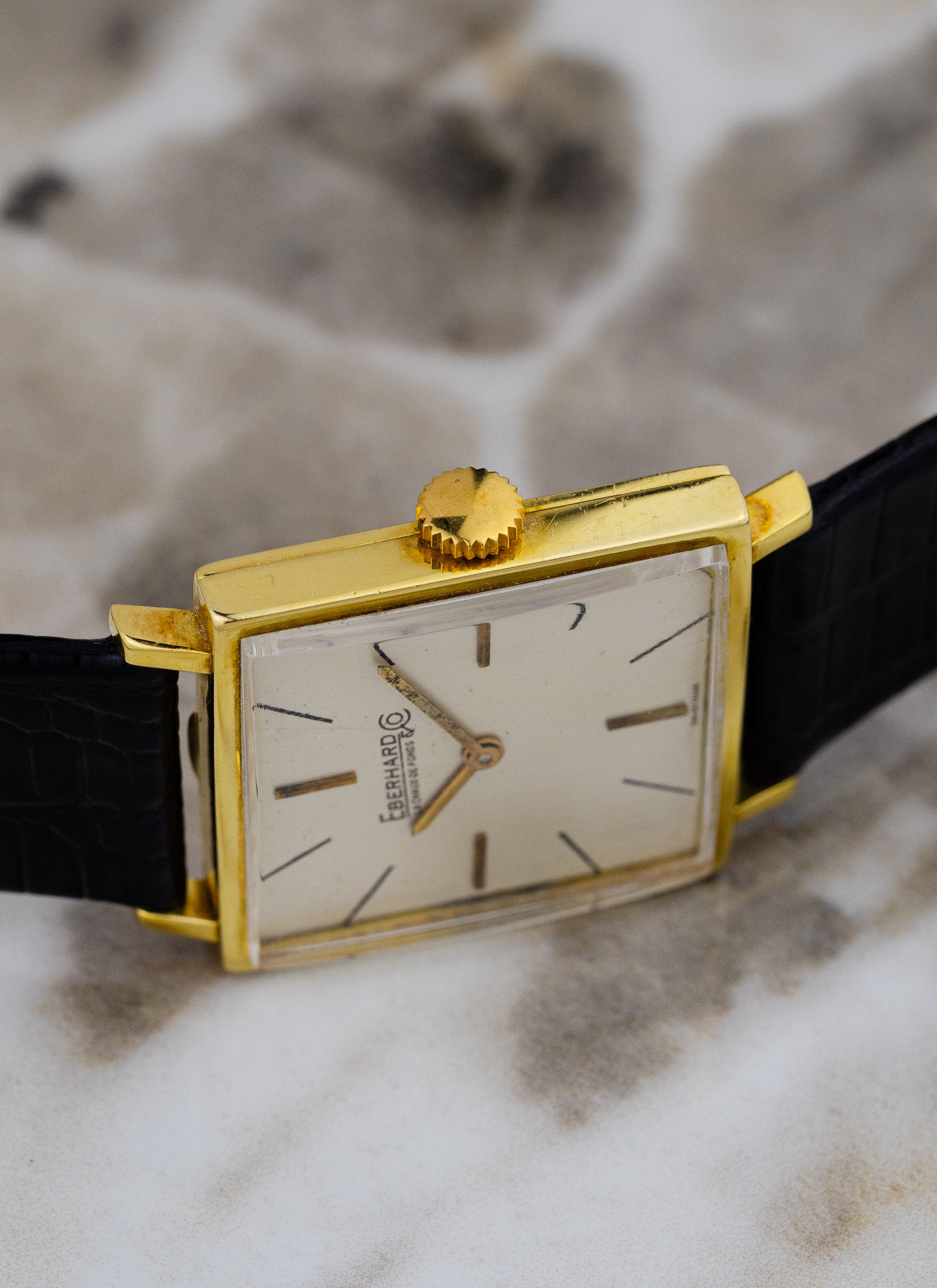 1960s 18K Eberhard Tank