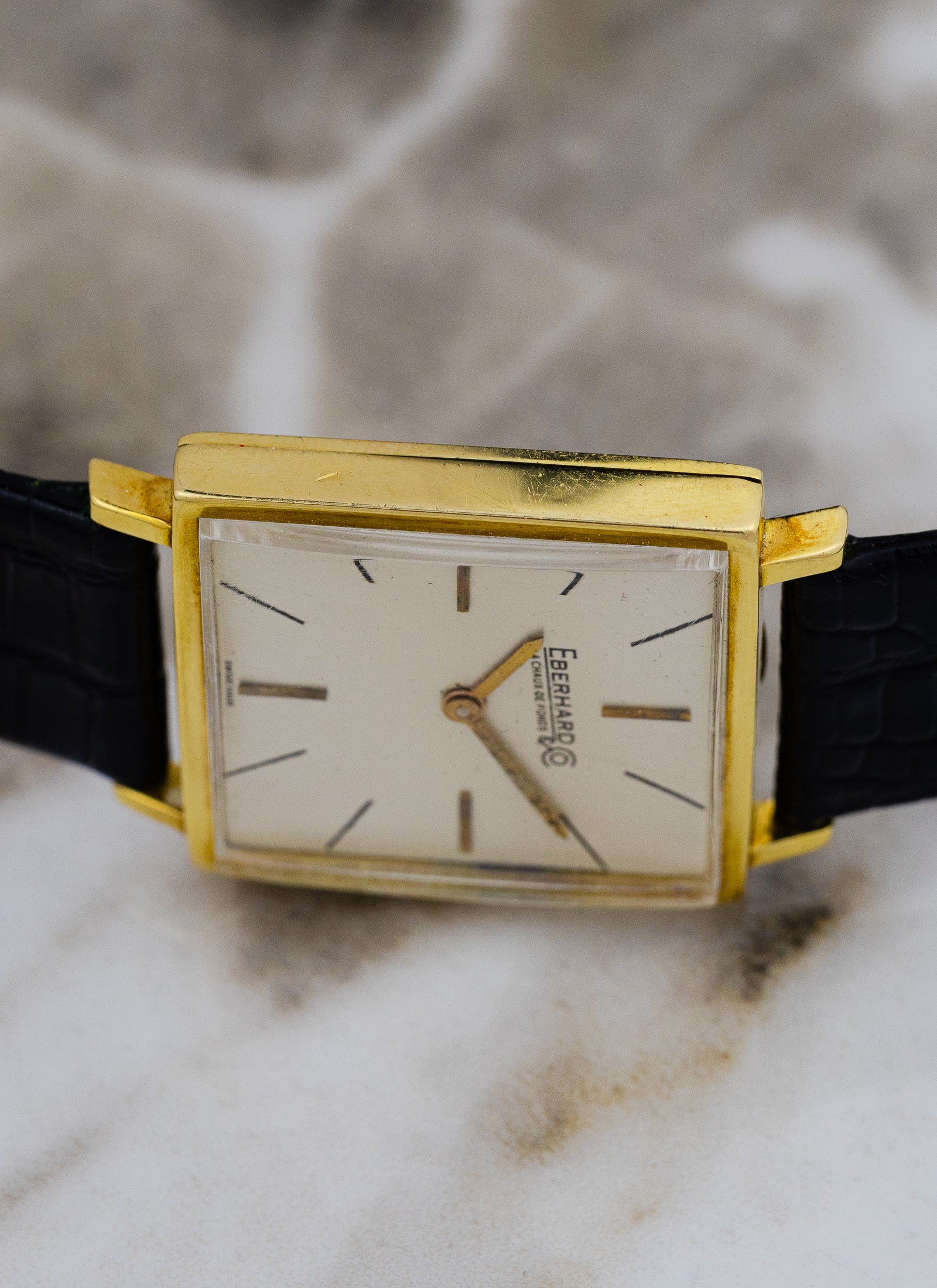 1960s 18K Eberhard Tank