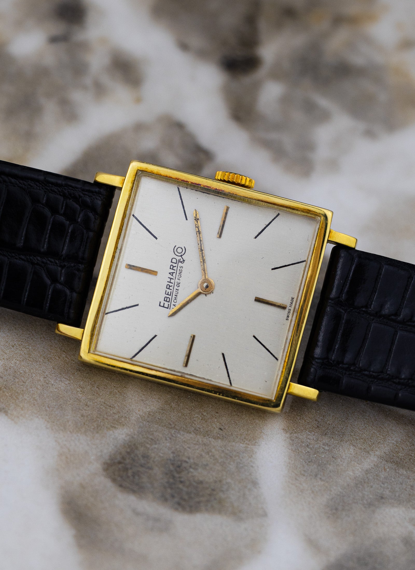 1960s 18K Eberhard Tank