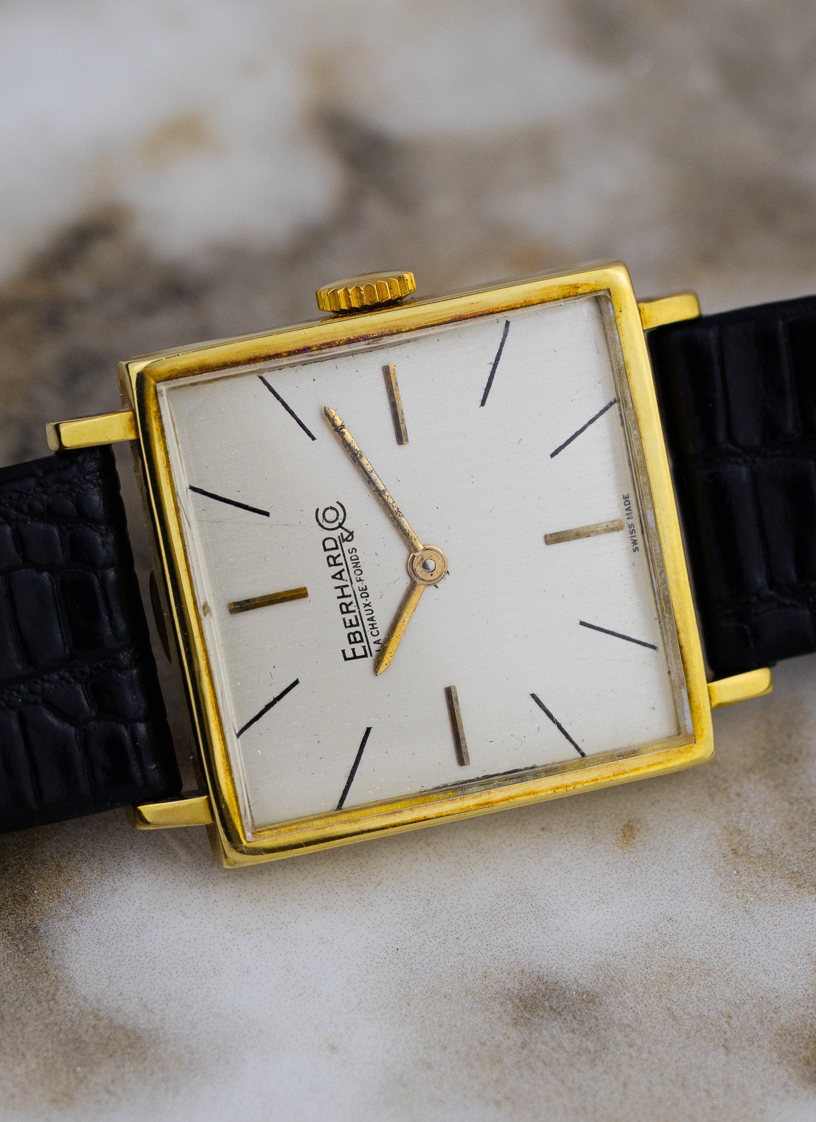 1960s 18K Eberhard Tank