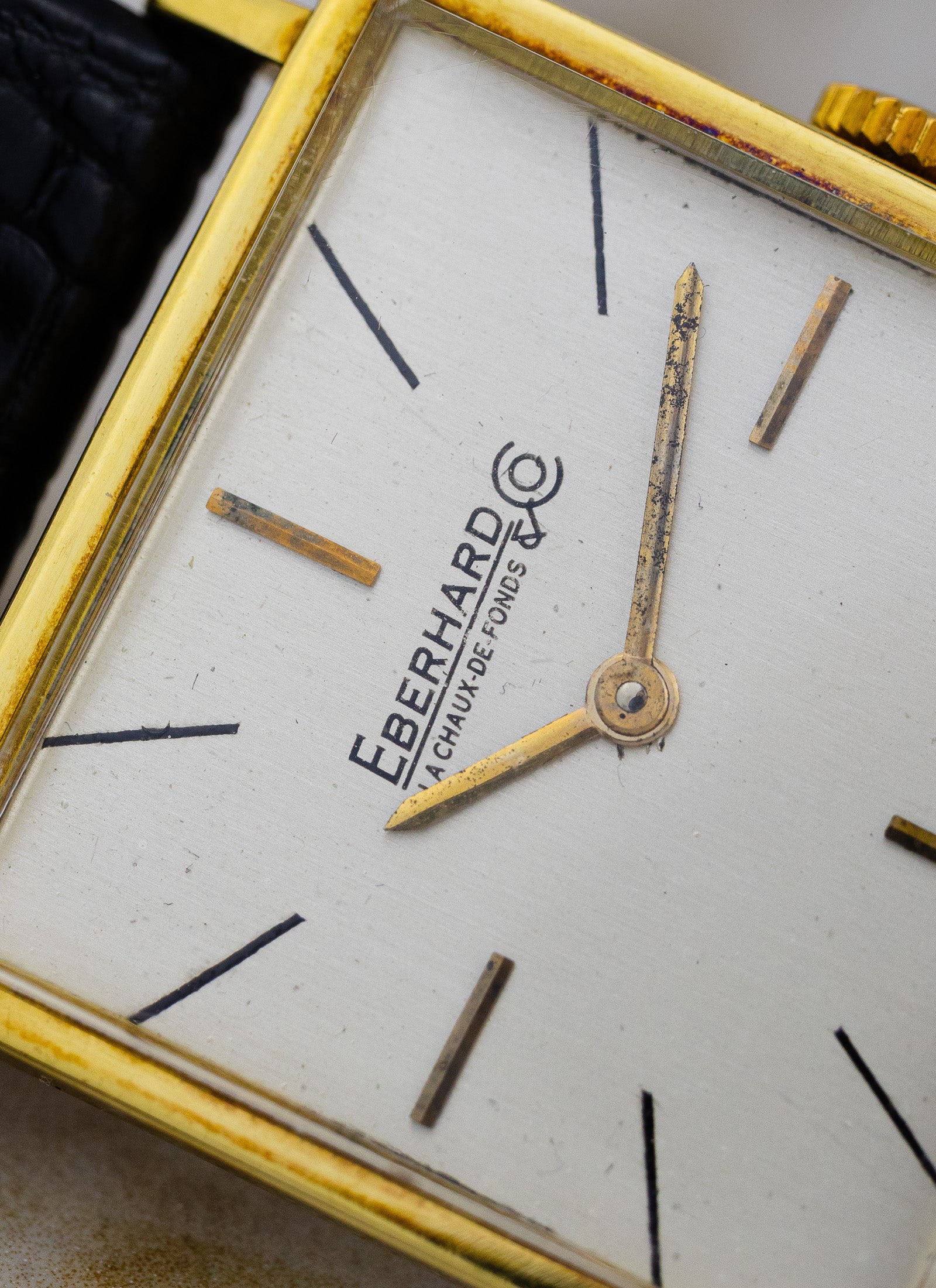 1960s 18K Eberhard Tank