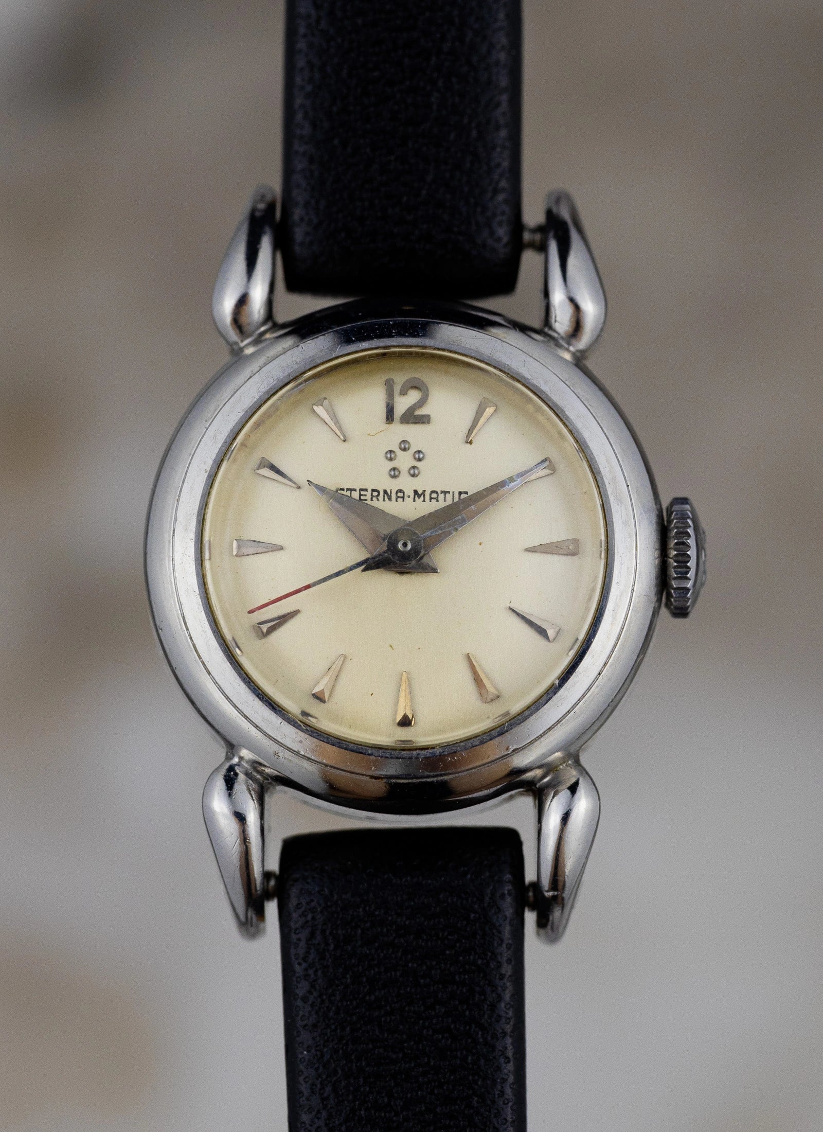 1952 Eterna Matic Lady Crab Lugs Cal. 1402U