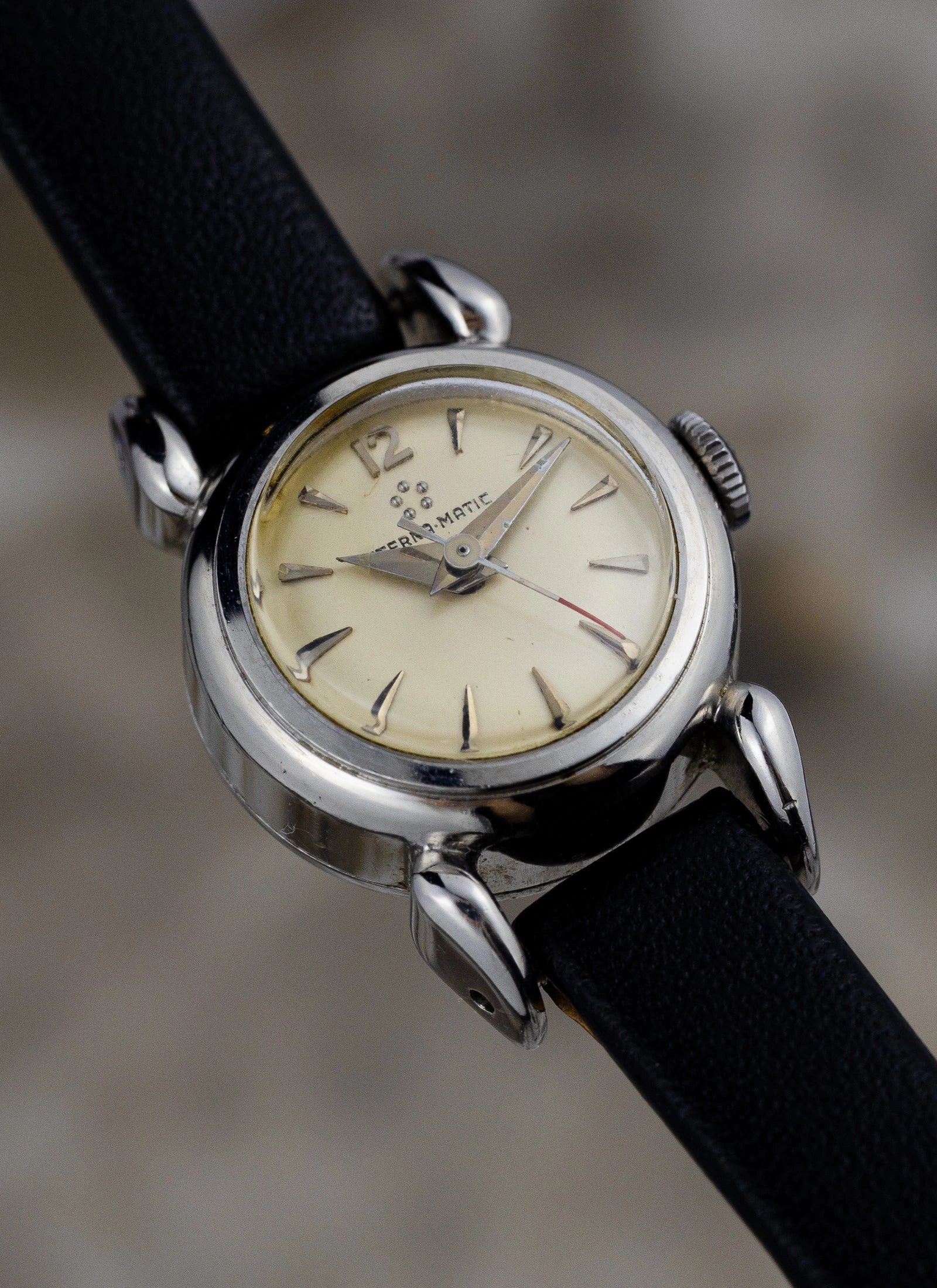1952 Eterna Matic Lady Crab Lugs Cal. 1402U