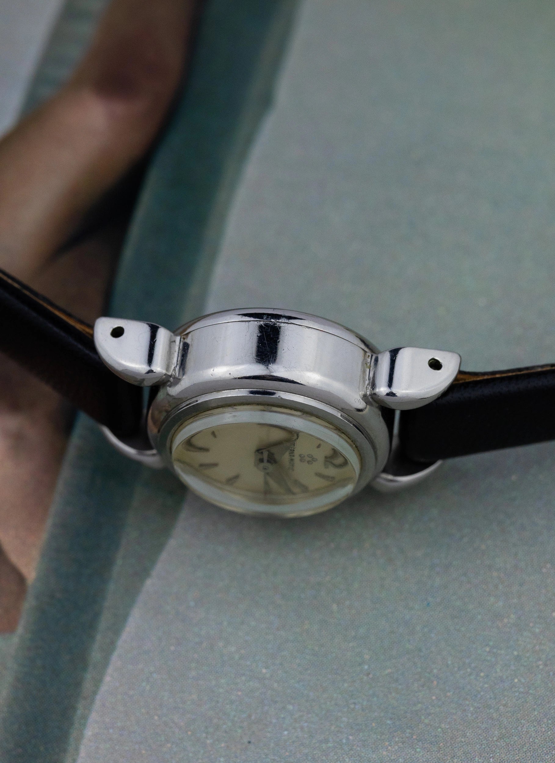 1952 Eterna Matic Lady Crab Lugs Cal. 1402U