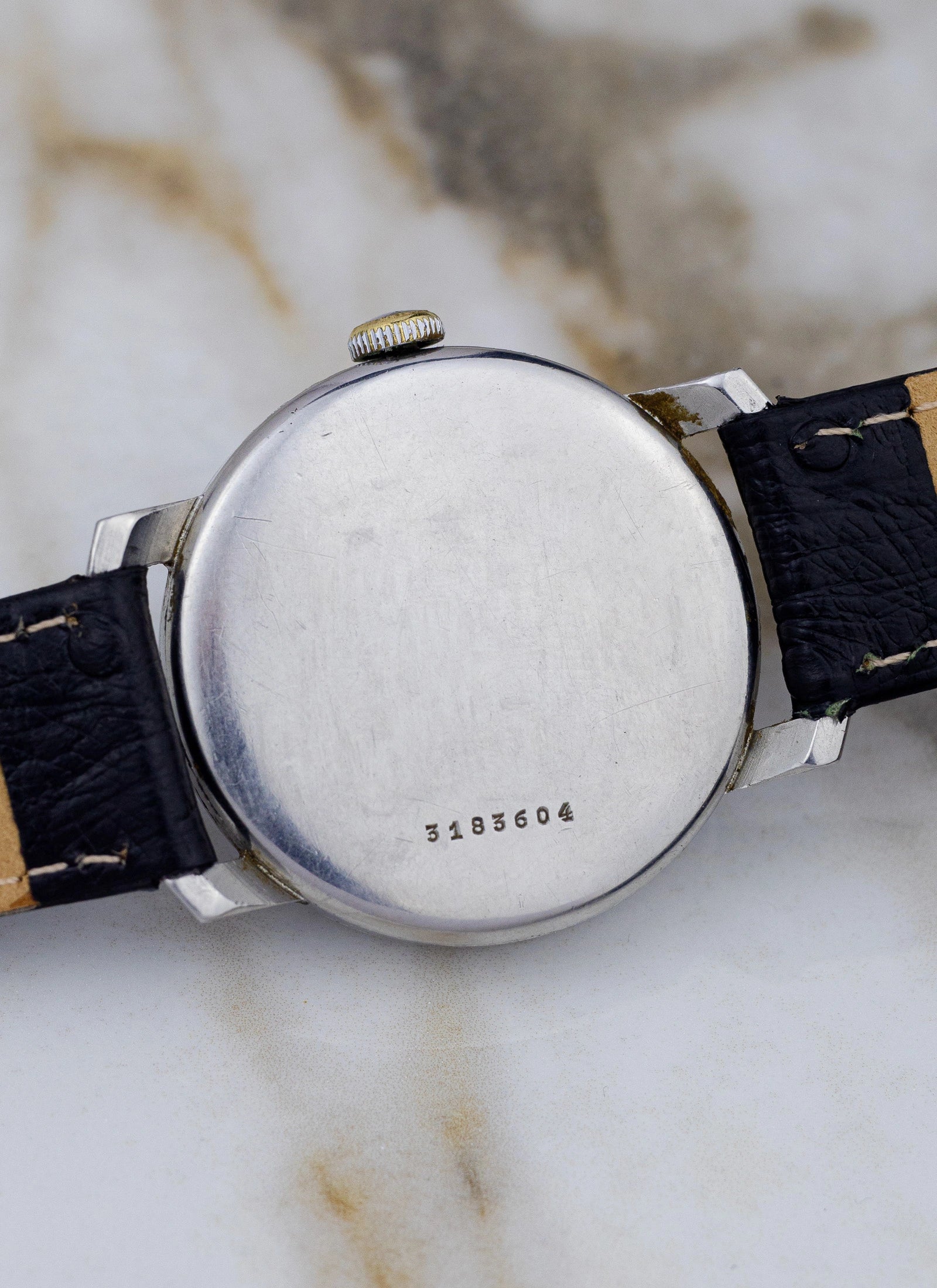 1940s Eterna Art Deco Jumbo cal. 852 "Cappucino Dial"