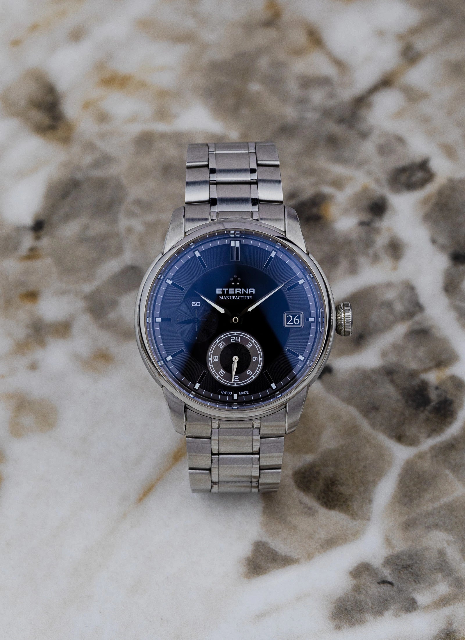 2010s Eterna Adventic GMT Manufacture Ref 7661.41