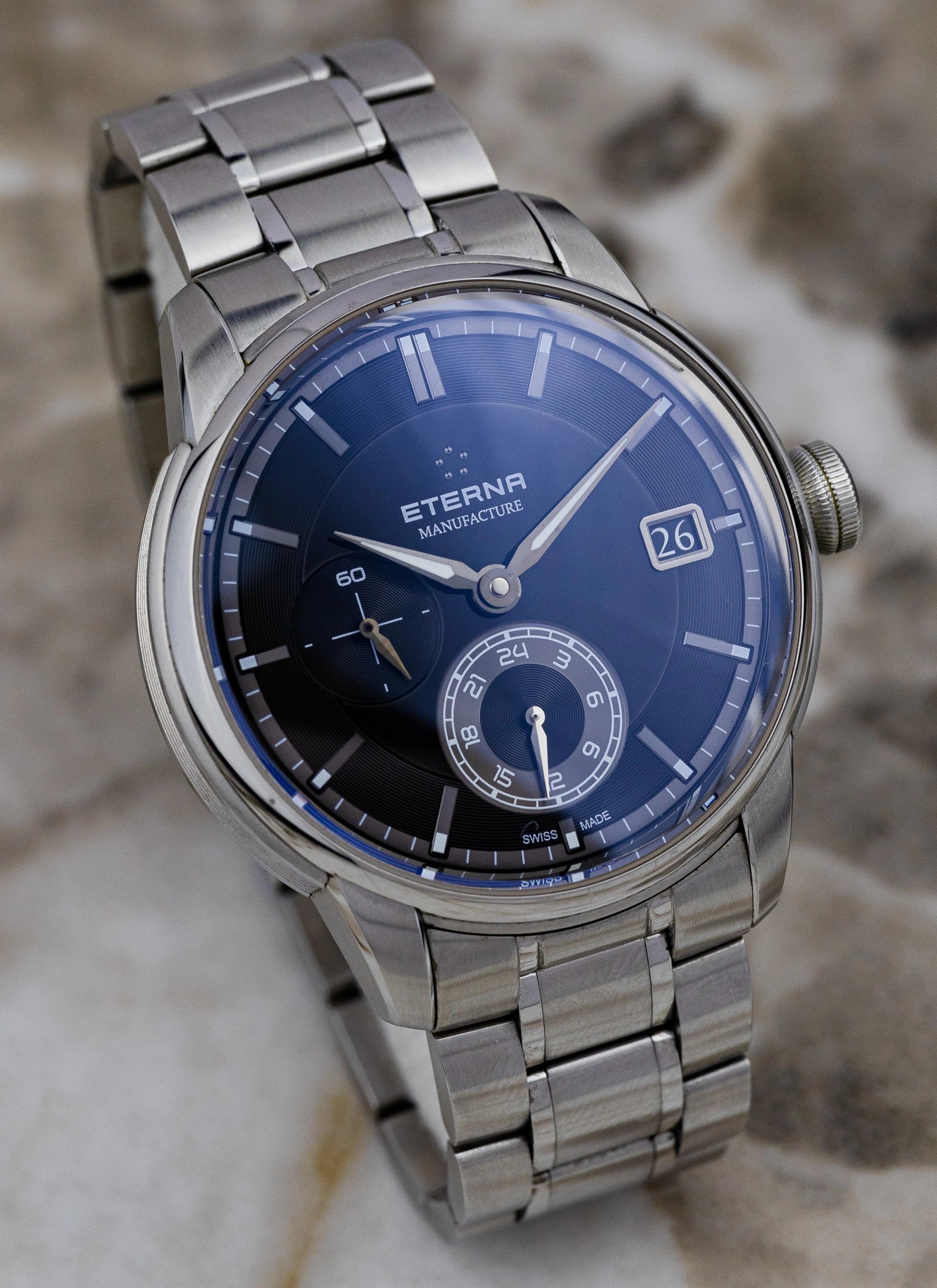 2010s Eterna Adventic GMT Manufacture Ref 7661.41