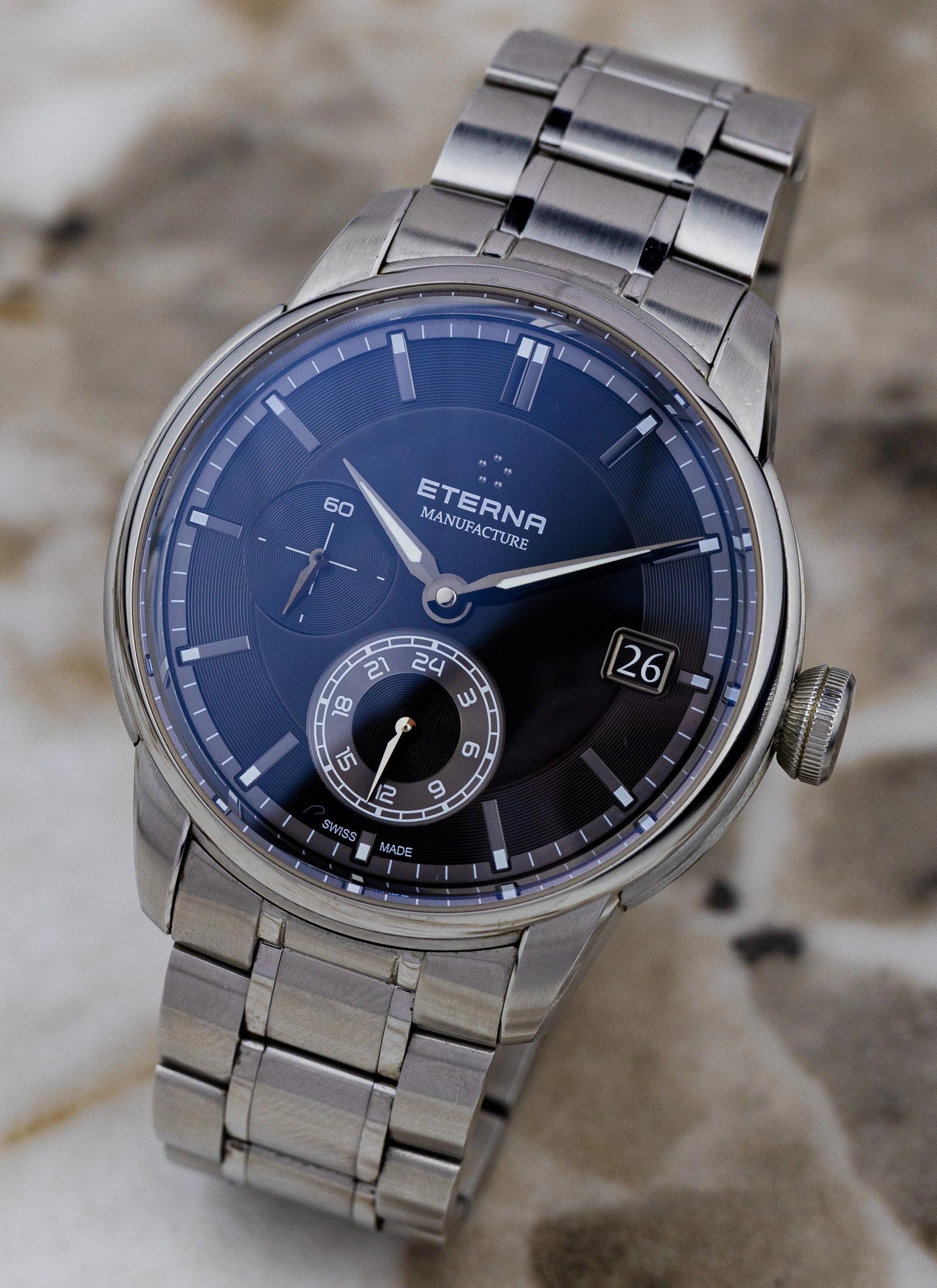 2010s Eterna Adventic GMT Manufacture Ref 7661.41