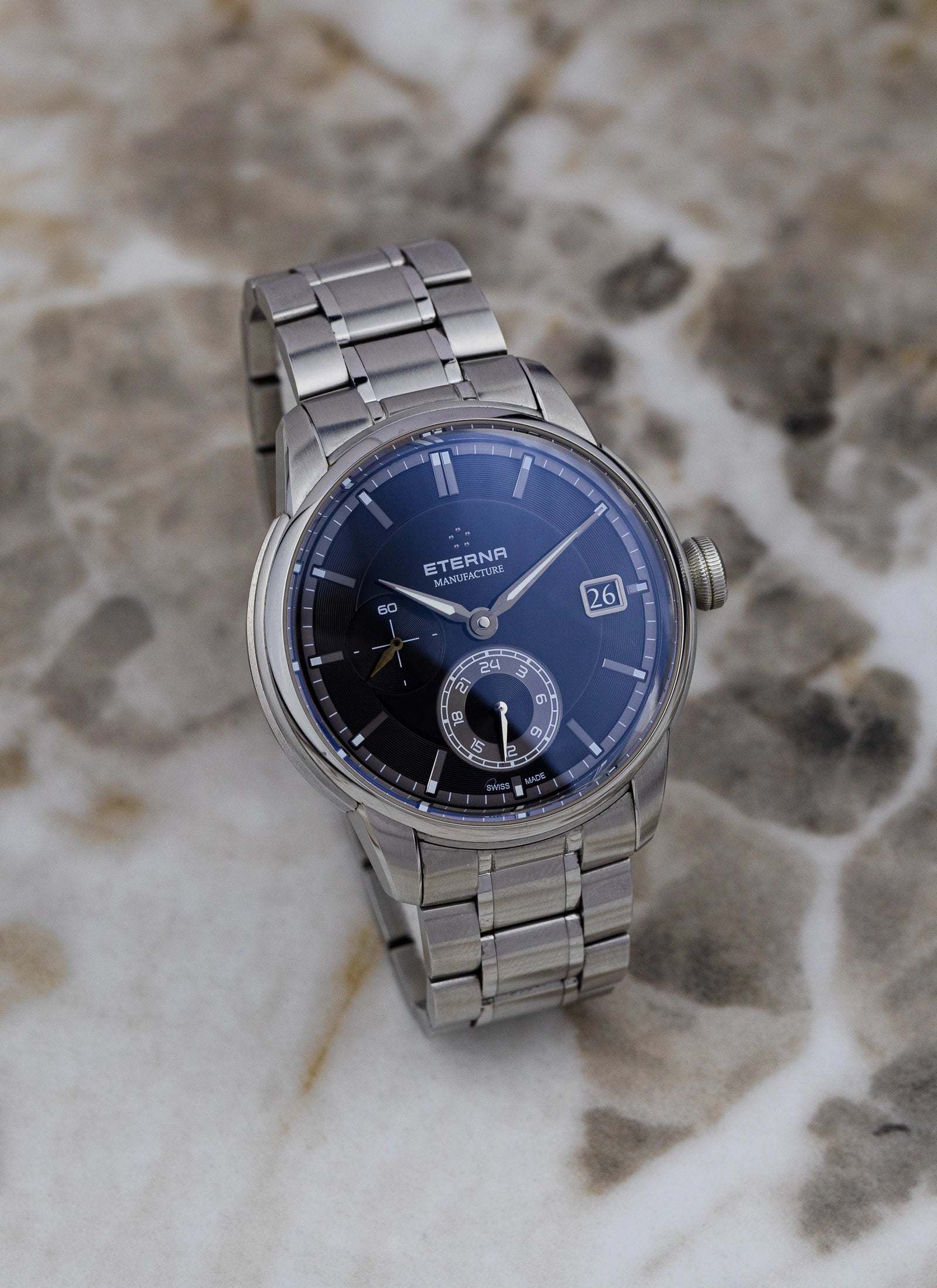 2010s Eterna Adventic GMT Manufacture Ref 7661.41