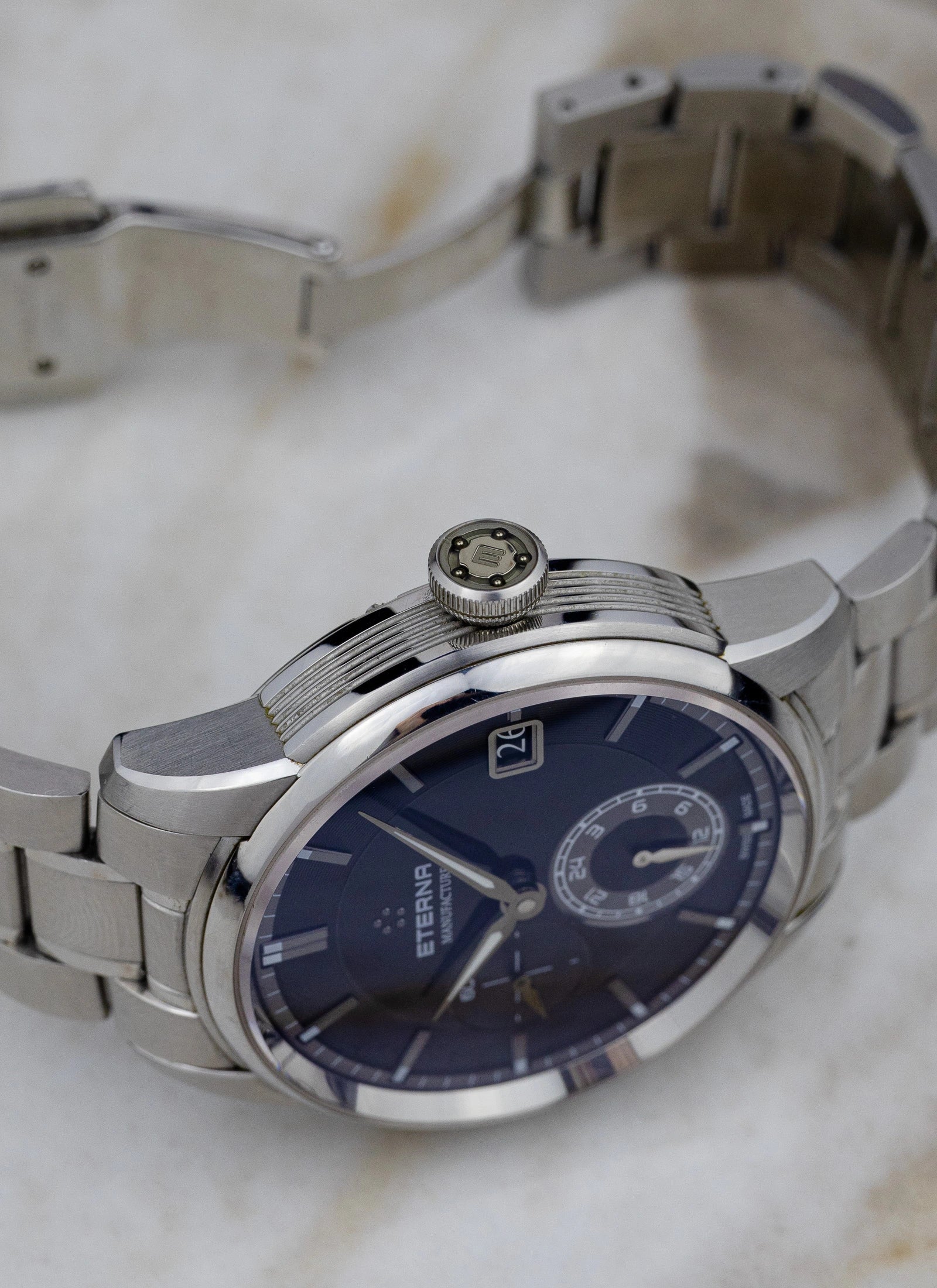 2010s Eterna Adventic GMT Manufacture Ref 7661.41
