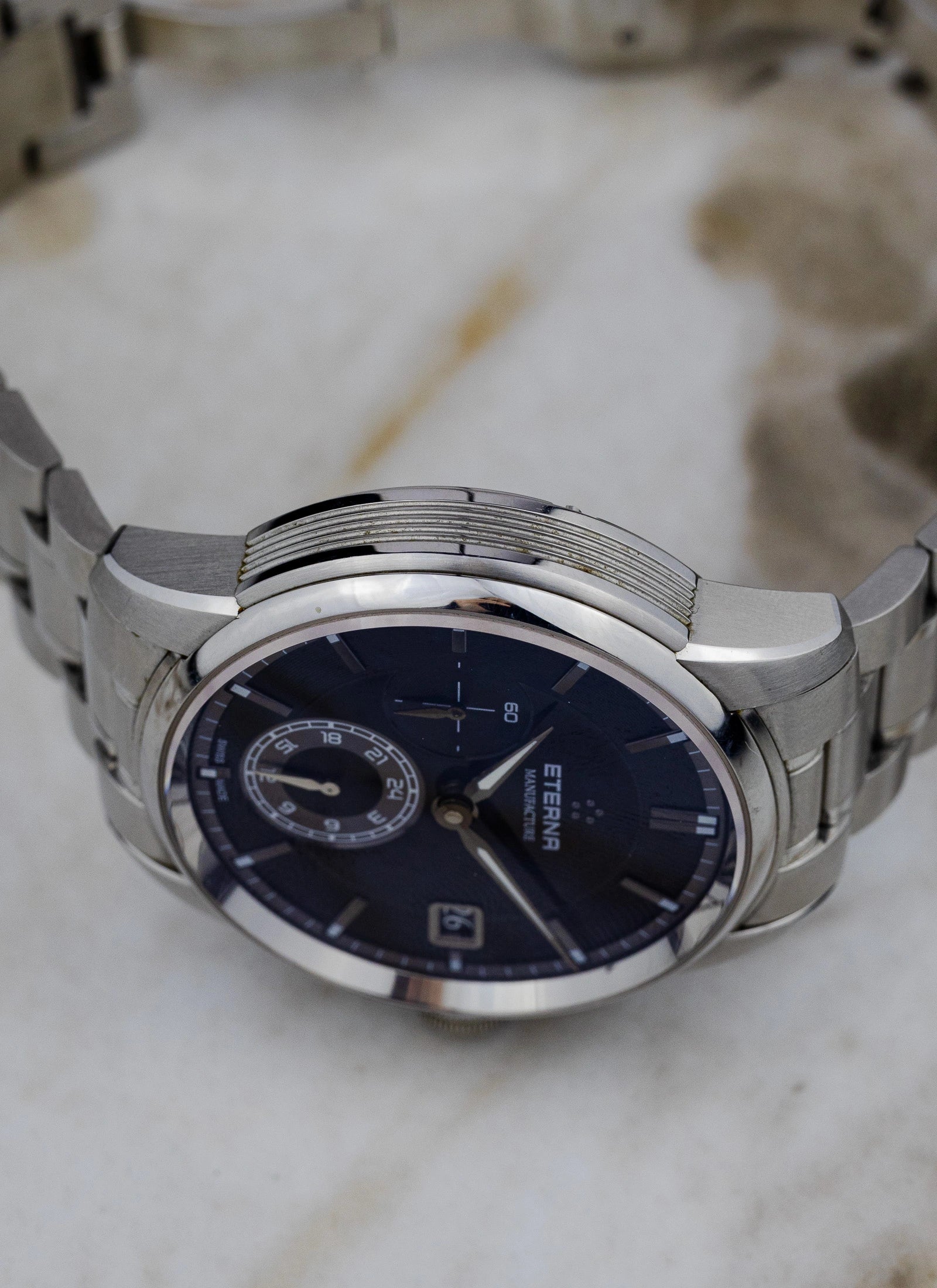 2010s Eterna Adventic GMT Manufacture Ref 7661.41