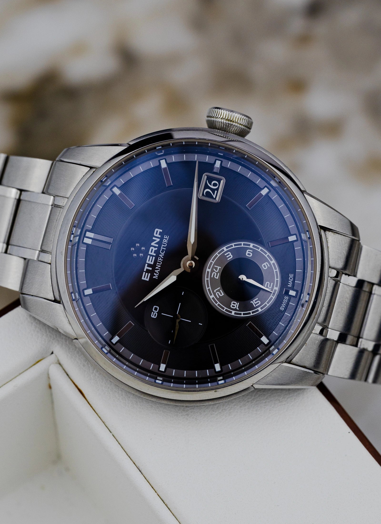2010s Eterna Adventic GMT Manufacture Ref 7661.41
