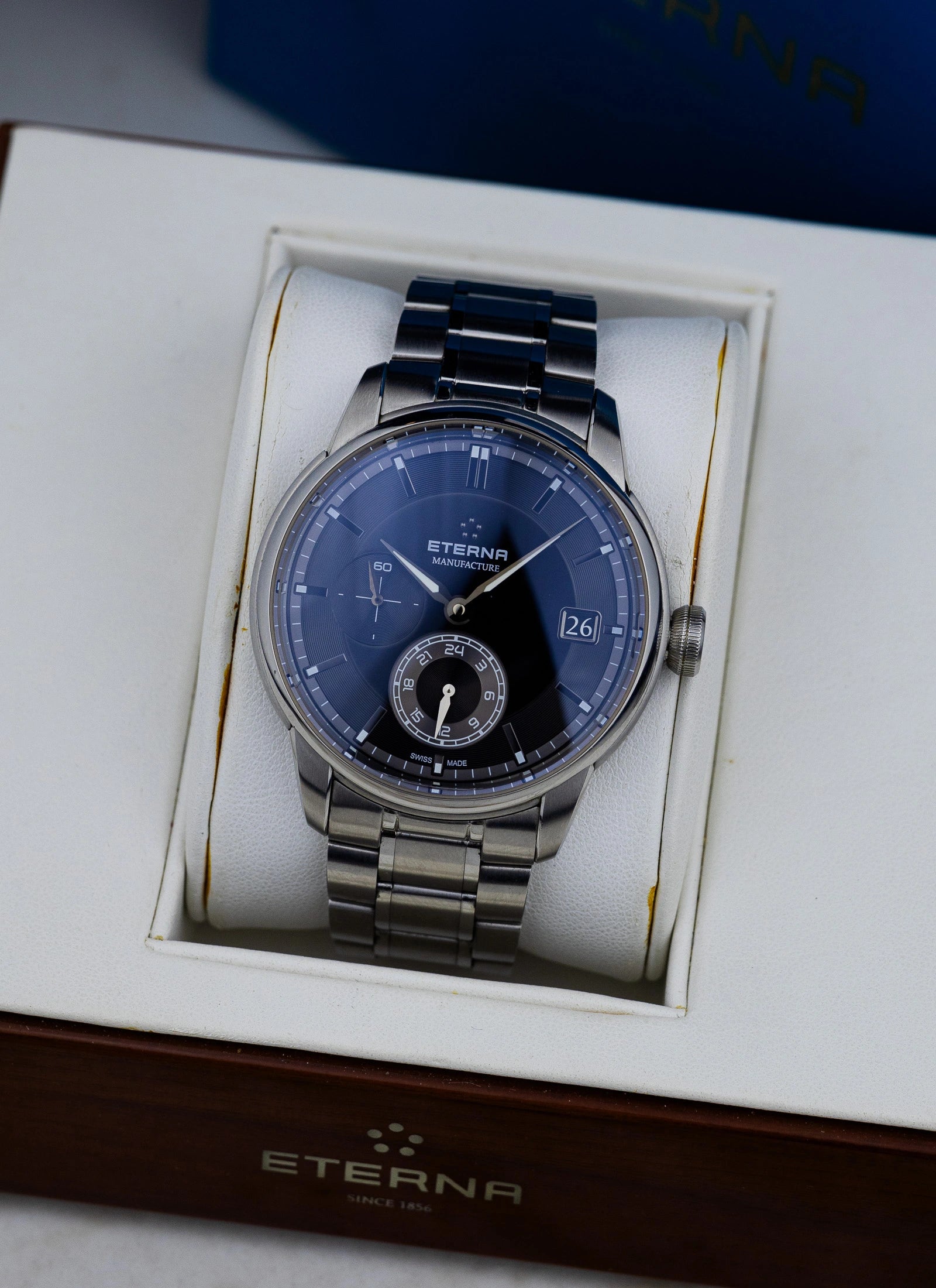 2010s Eterna Adventic GMT Manufacture Ref 7661.41