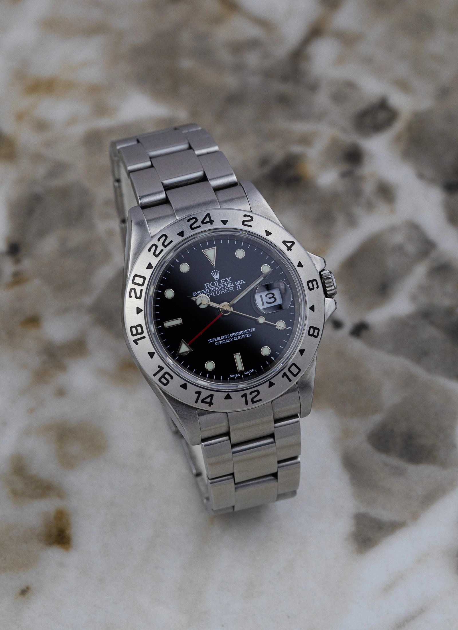 2007 Rolex Explorer II 16570 Full Set