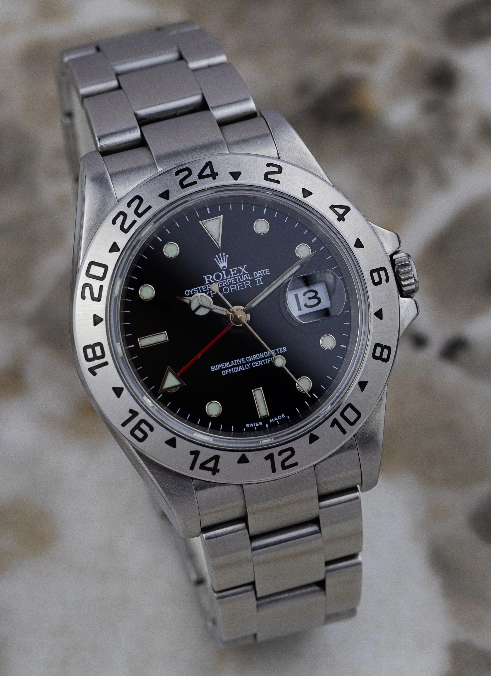 2007 Rolex Explorer II 16570 Full Set