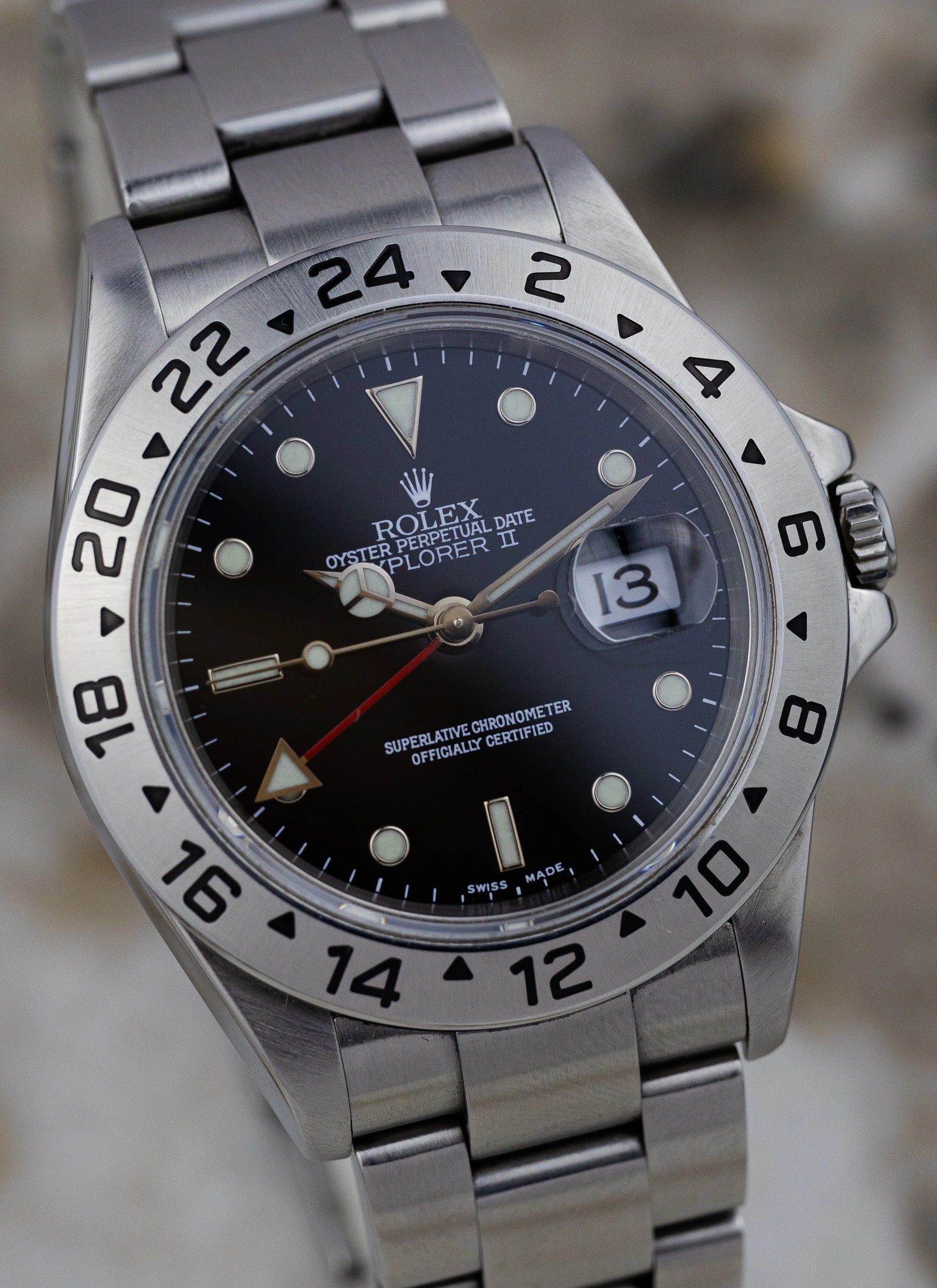 2007 Rolex Explorer II 16570 Full Set