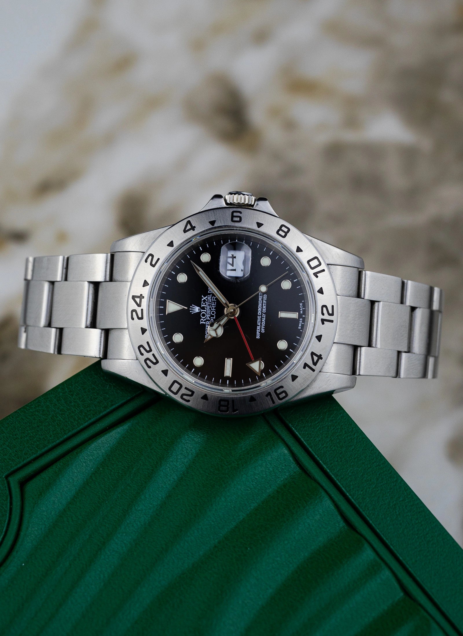 2007 Rolex Explorer II 16570 Full Set