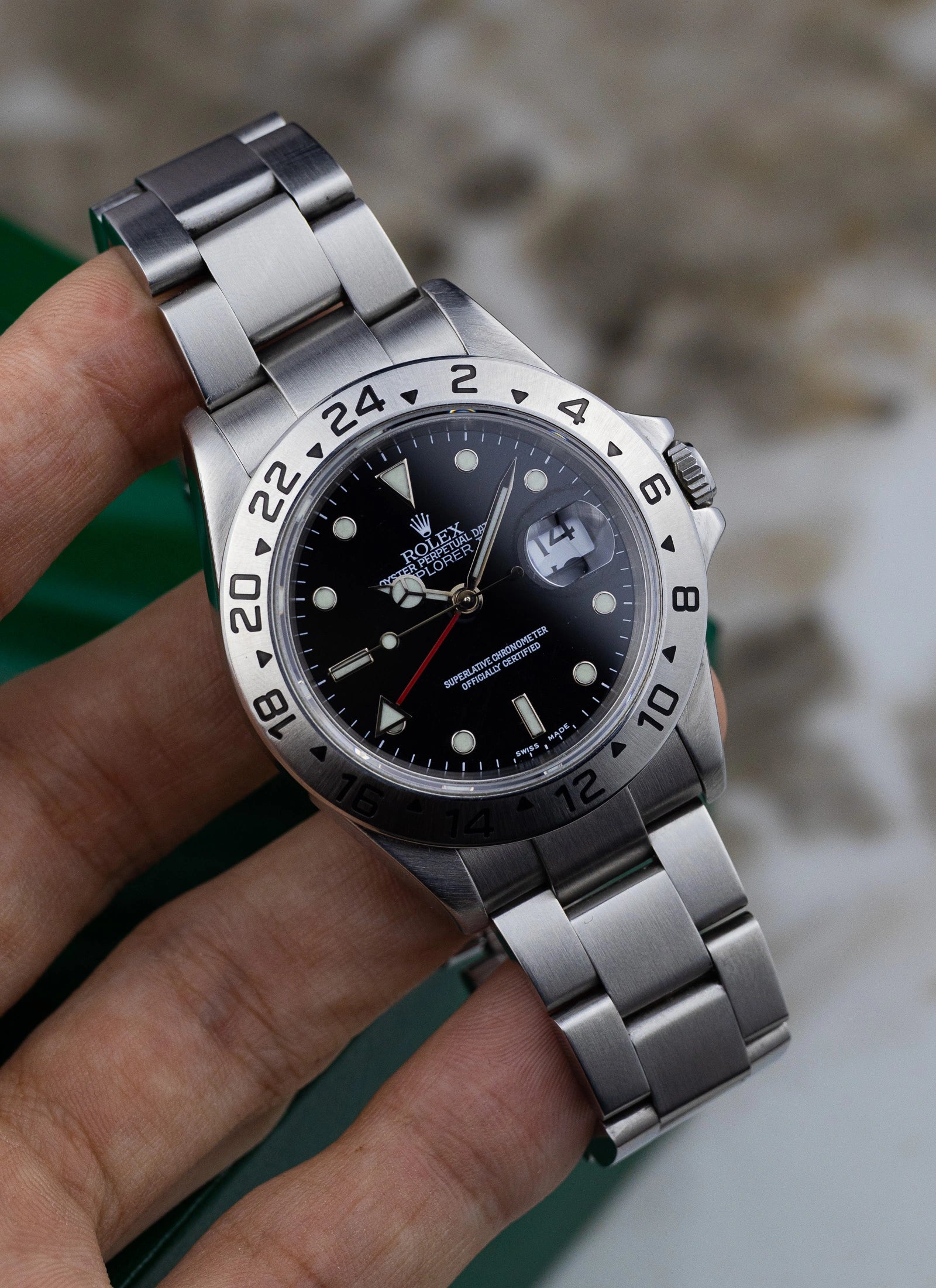 2007 Rolex Explorer II 16570 Full Set