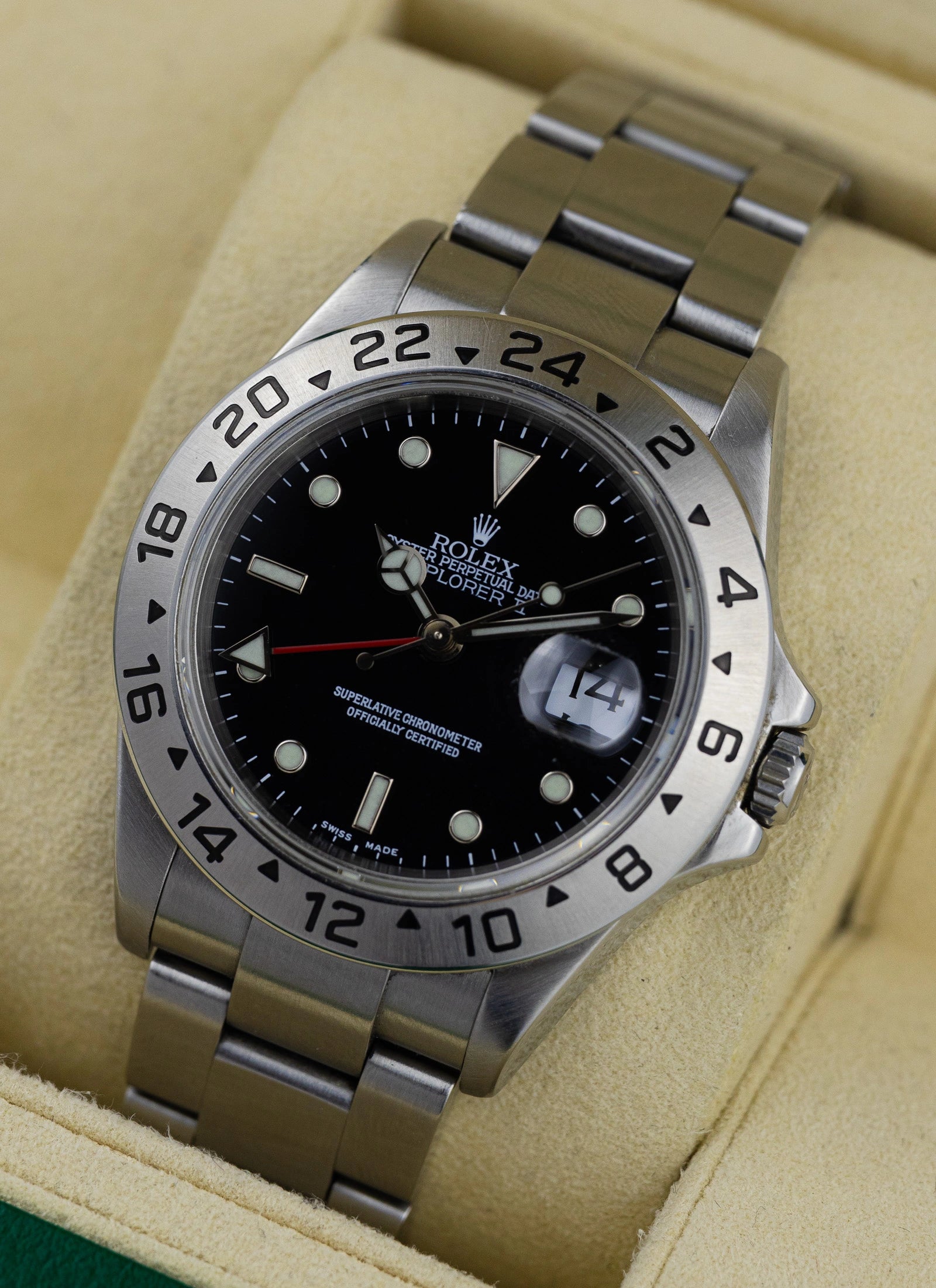 2007 Rolex Explorer II 16570 Full Set