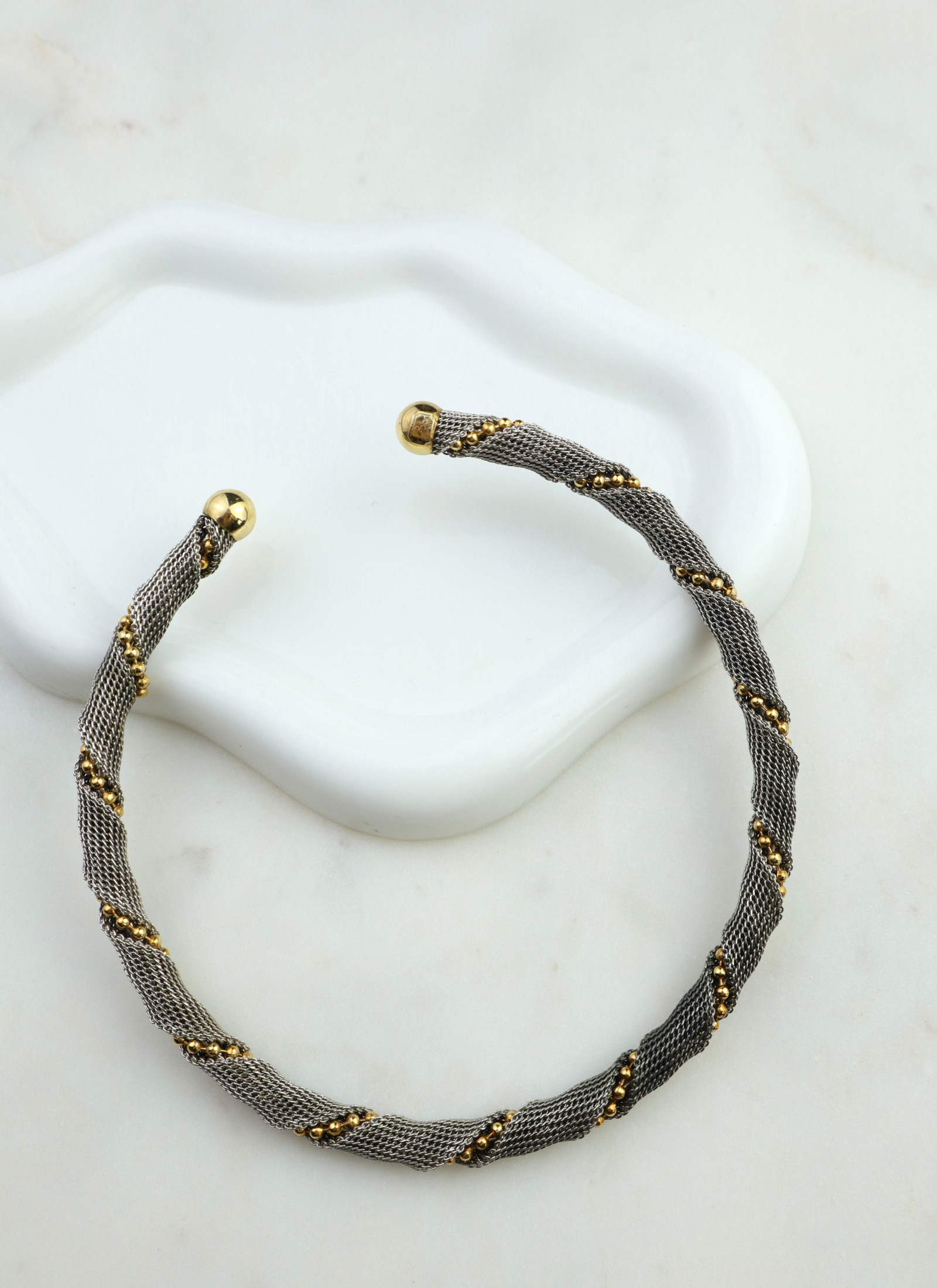 Christian Dior - elegancka kolia / naszyjnik vintage