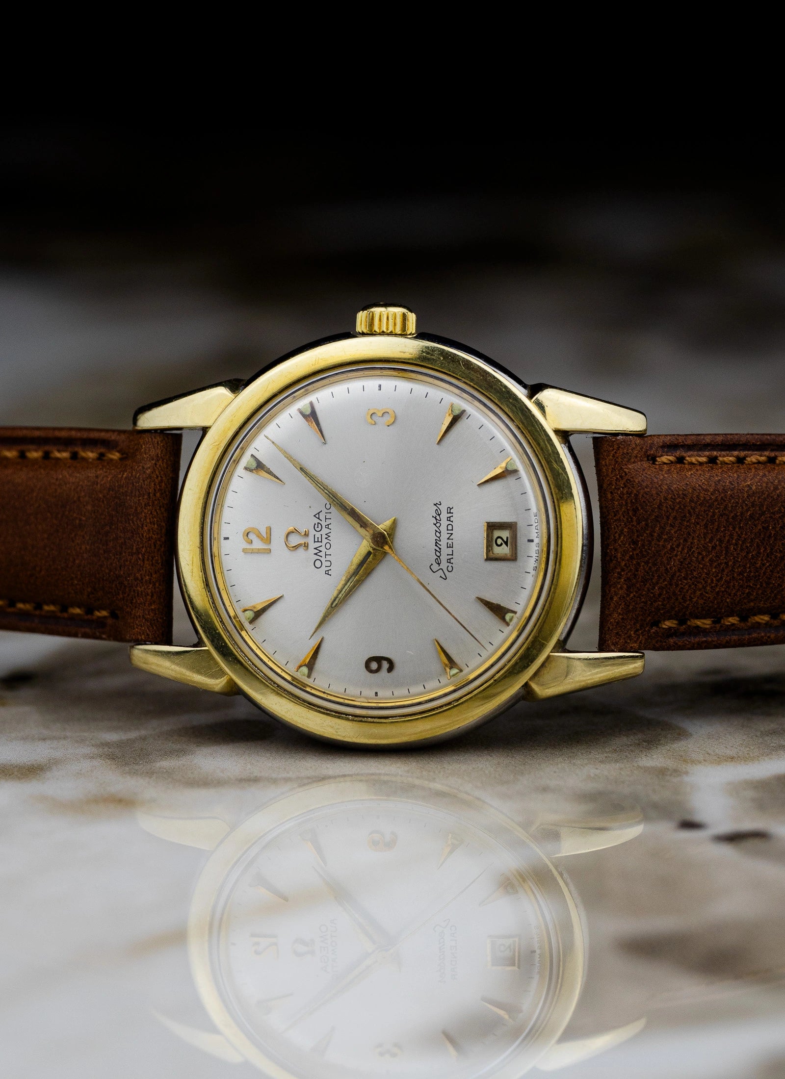 1952 Omega Seamaster Calendar 2627 cal. 355 Serviced
