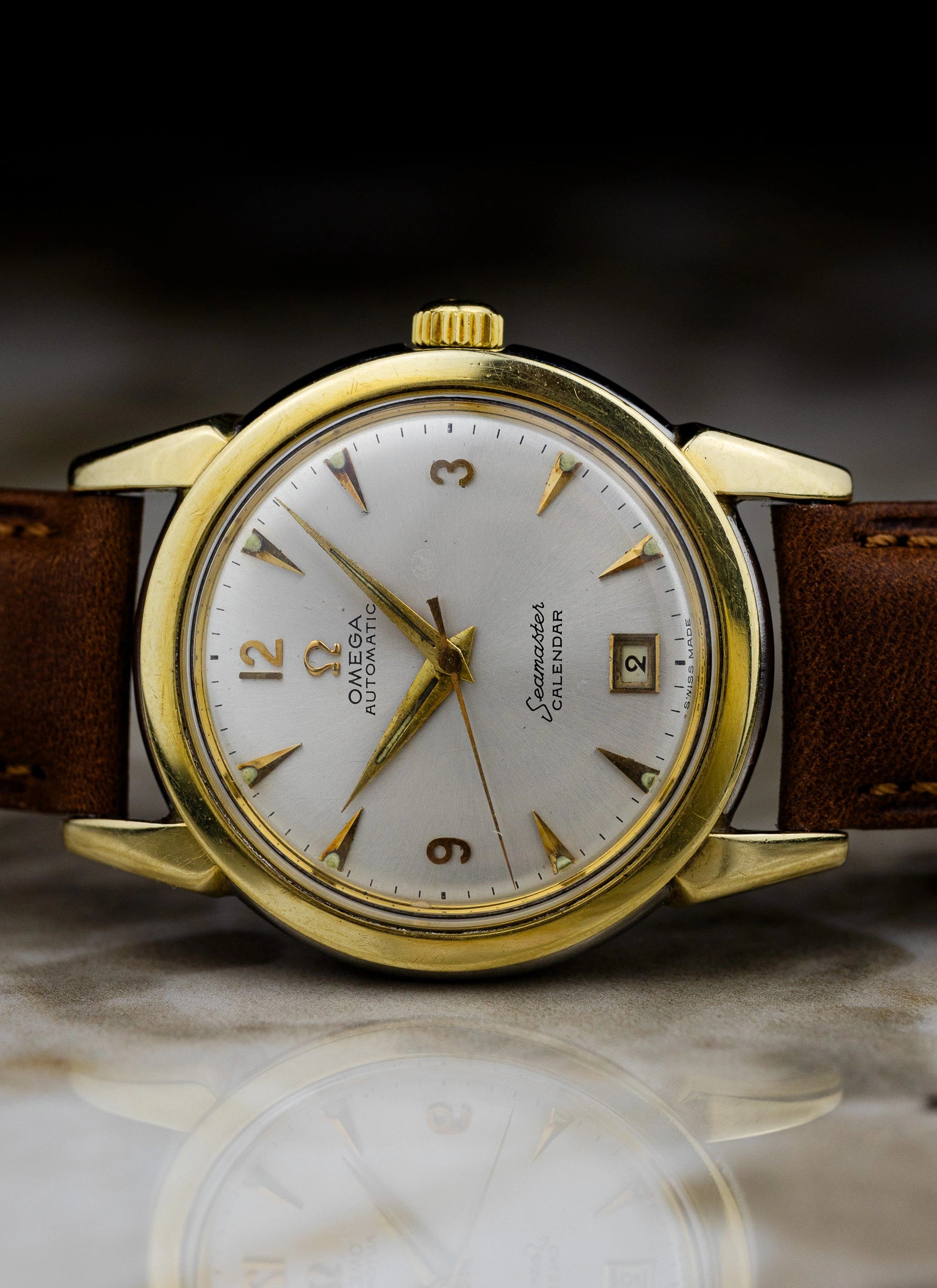 1952 Omega Seamaster Calendar 2627 cal. 355 Serviced