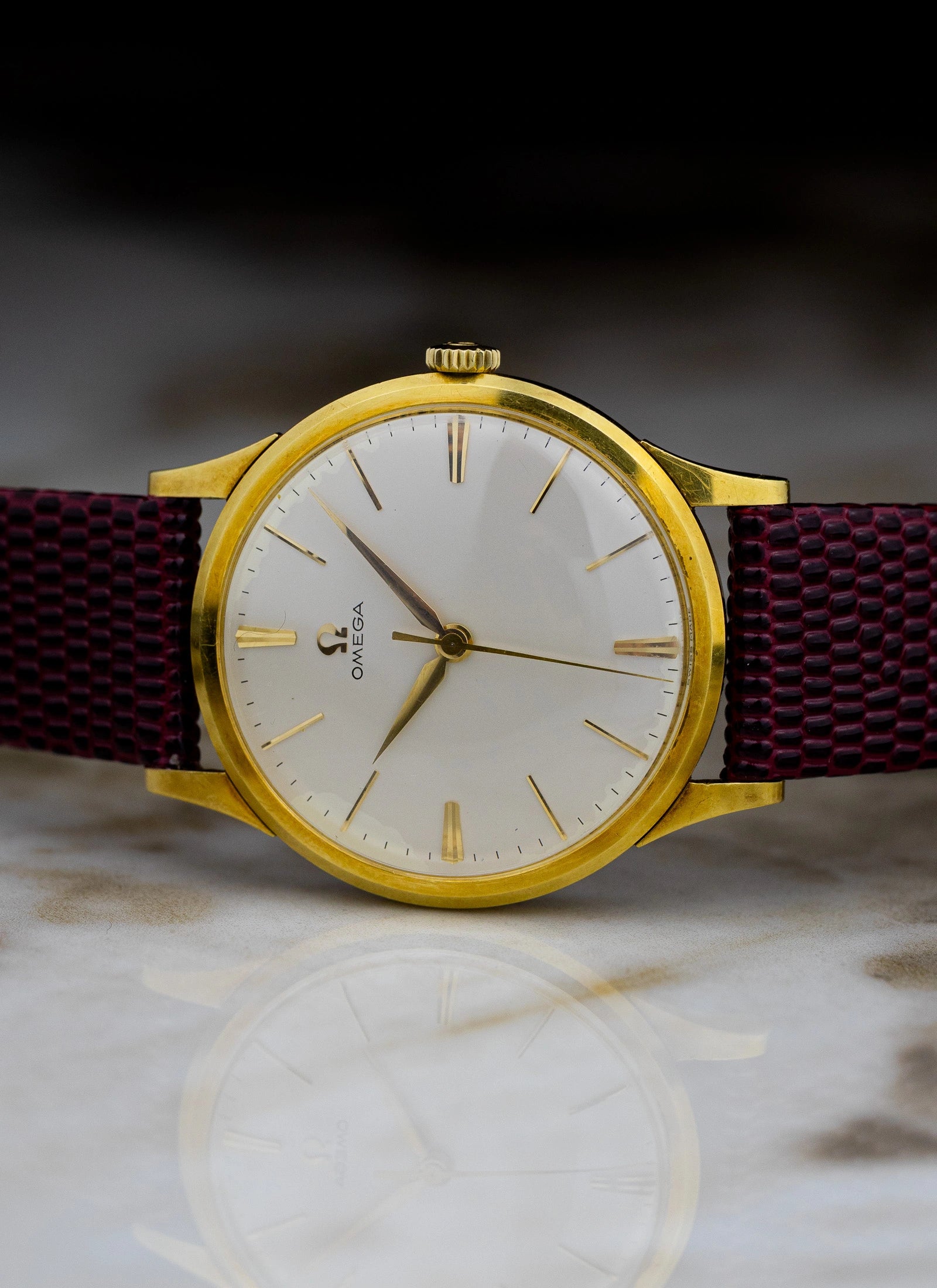 1959 18K Omega Tresor 14708 cal. 285 unpolished