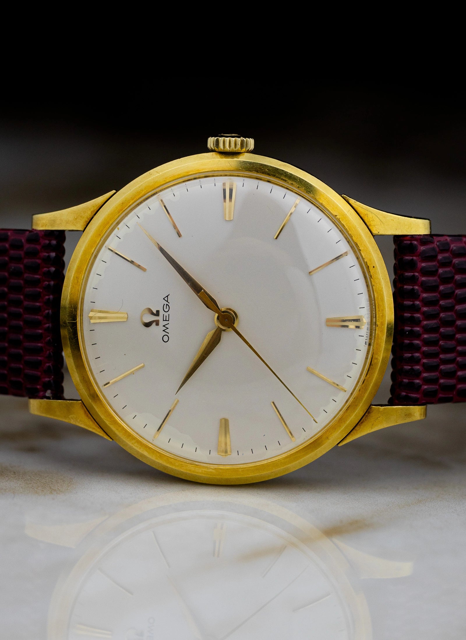 1959 18K Omega Tresor 14708 cal. 285 unpolished