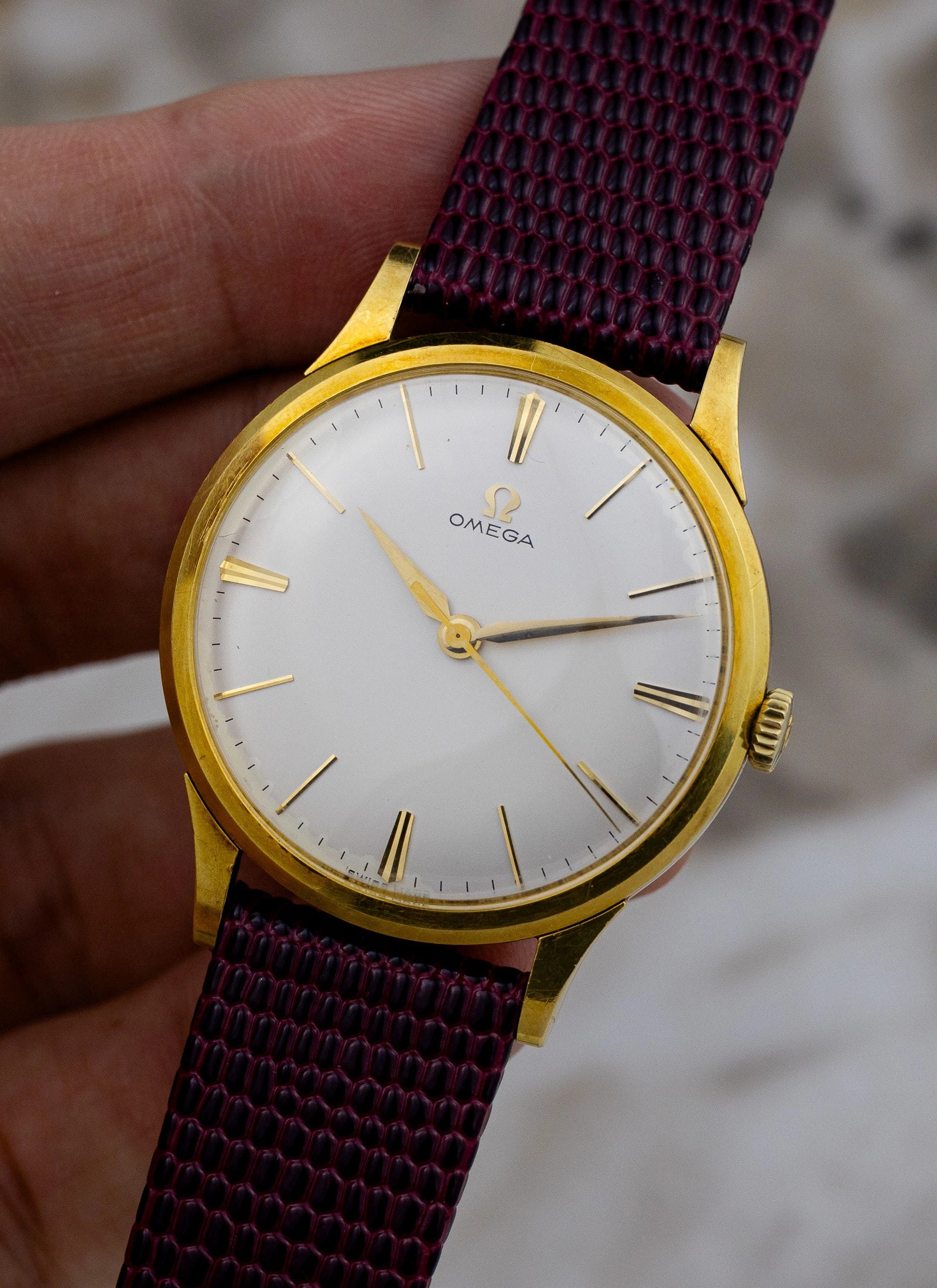 1959 18K Omega Tresor 14708 cal. 285 unpolished