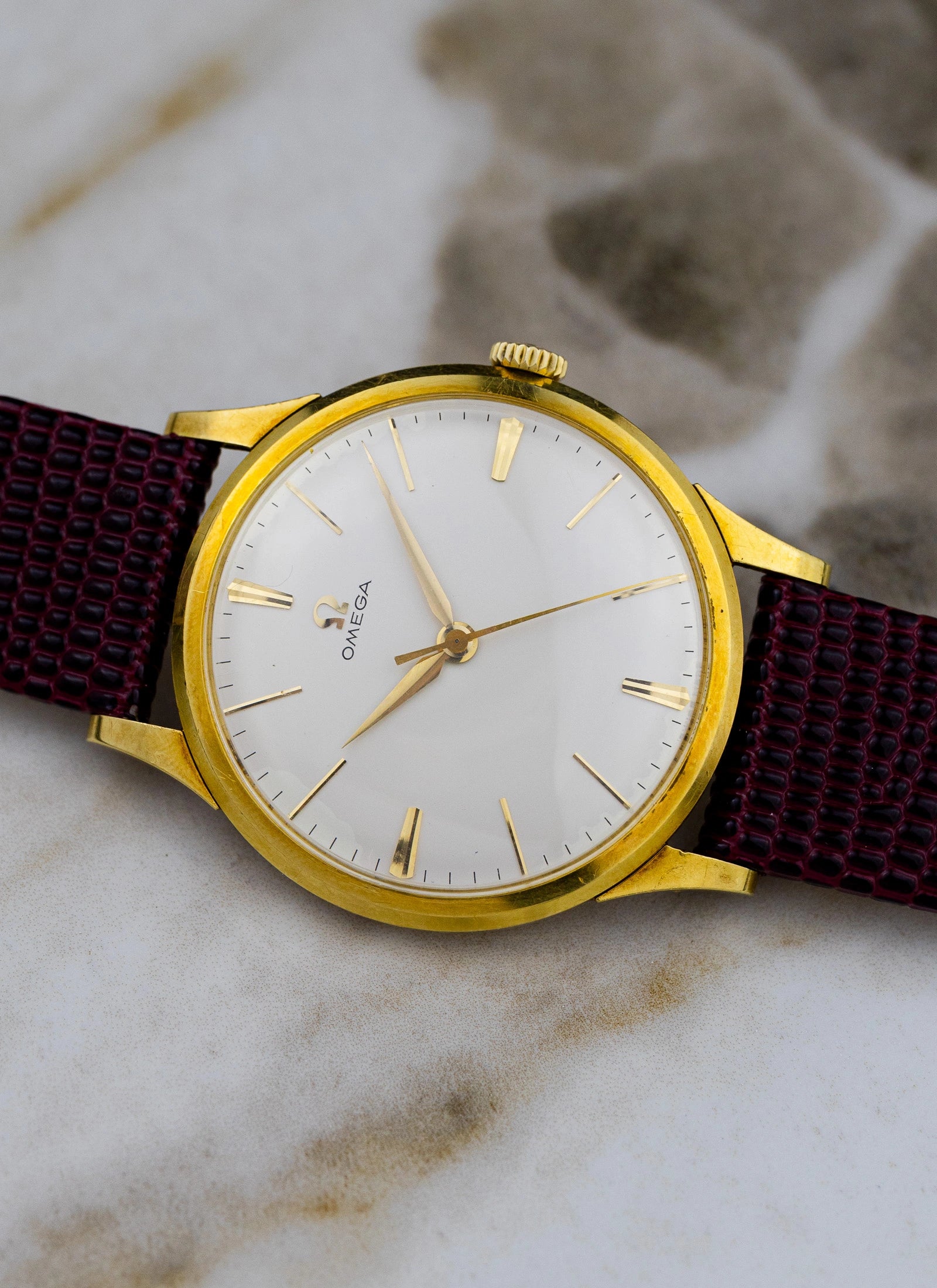 1959 18K Omega Tresor 14708 cal. 285 unpolished