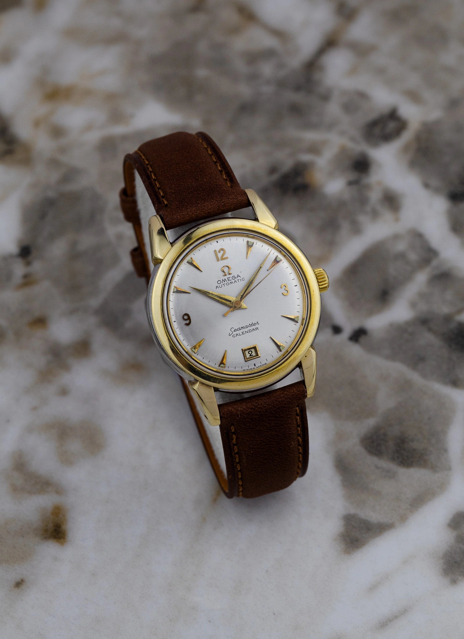 1952 Omega Seamaster Calendar 2627 cal. 355 Serviced