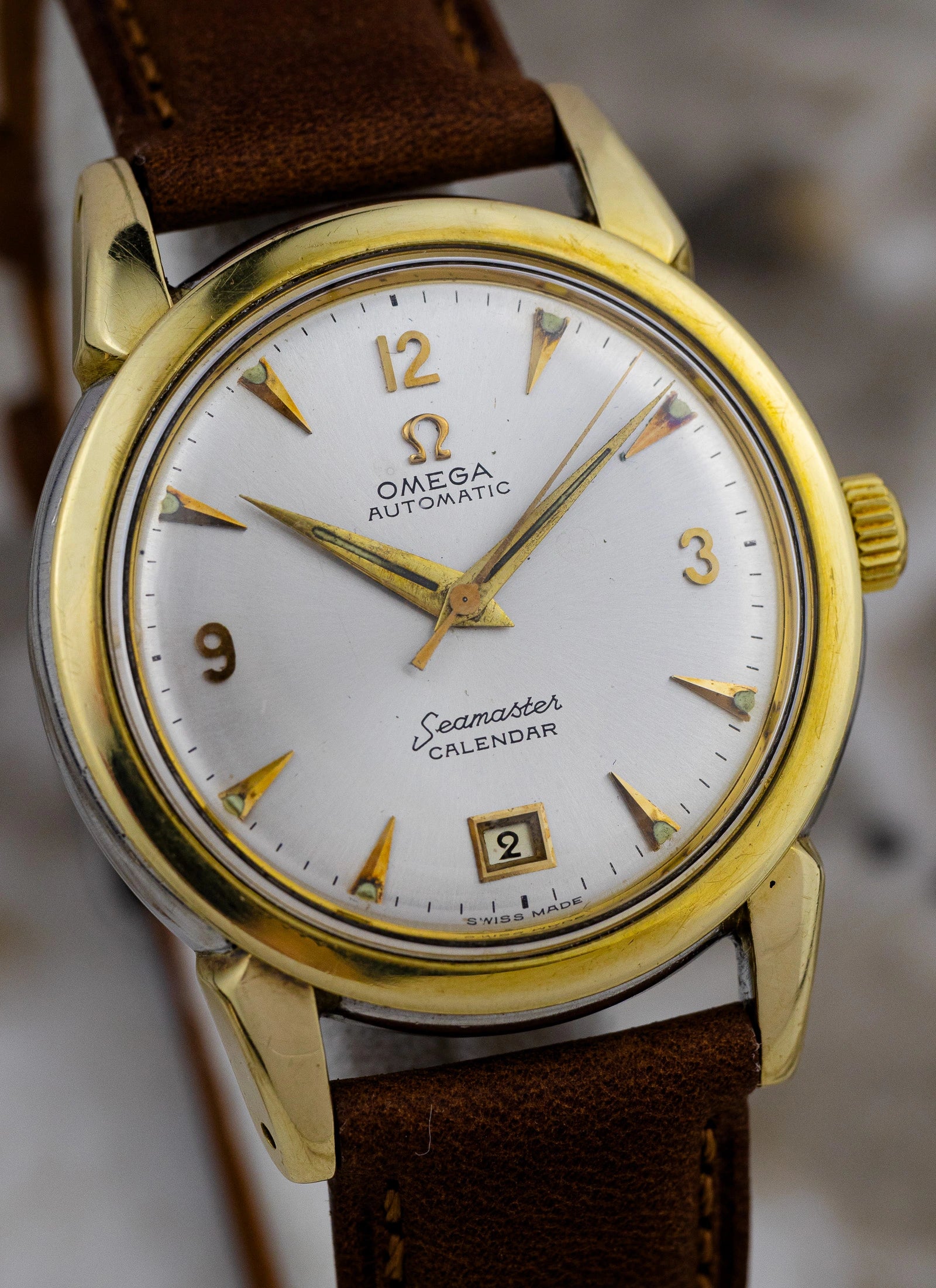 1952 Omega Seamaster Calendar 2627 cal. 355 Serviced