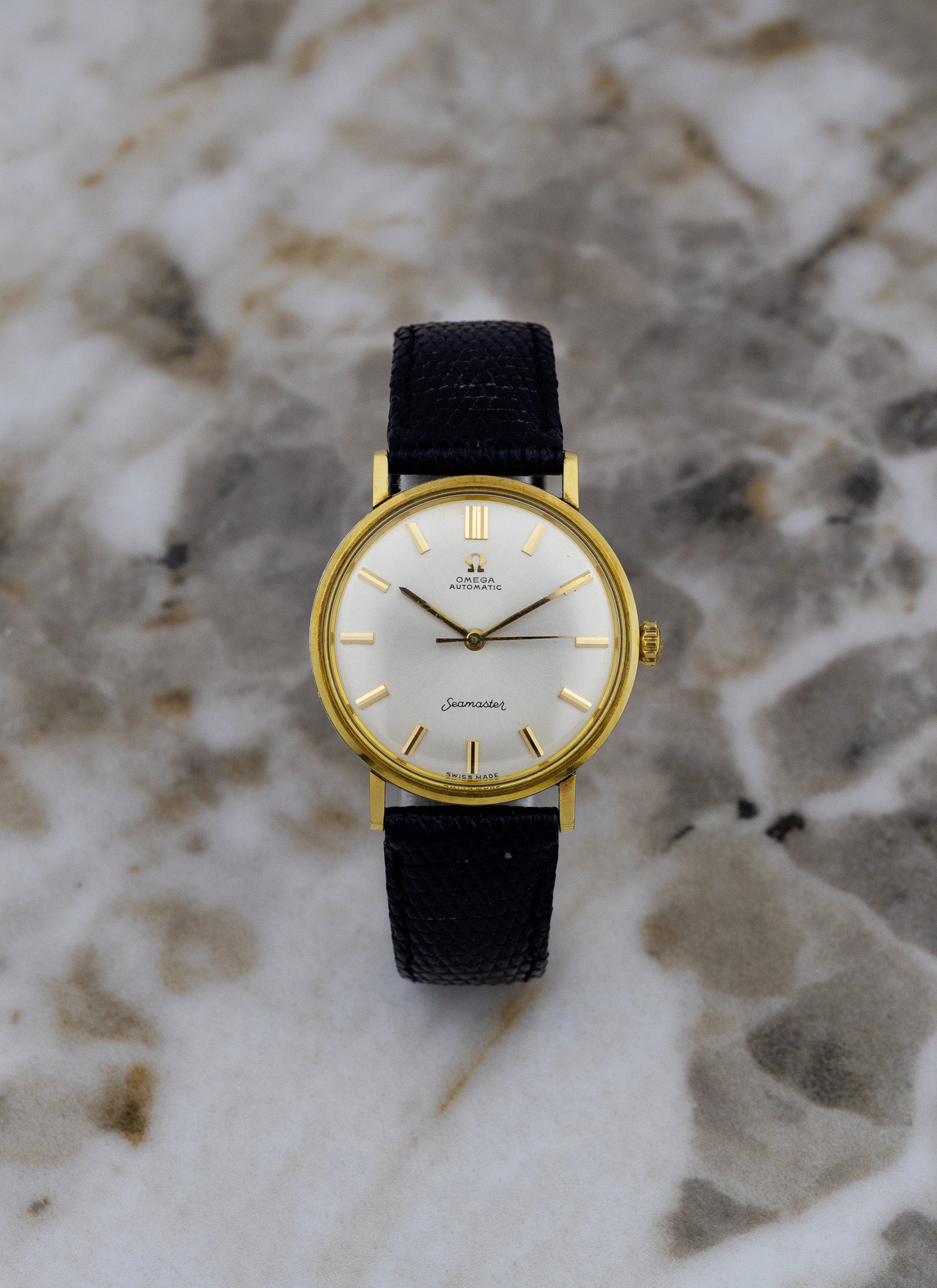 1960s Omega Seamaster Automatic Gold Cap 14740