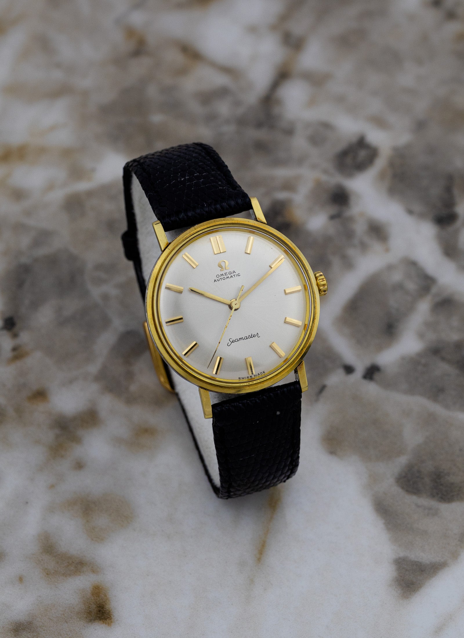 1960s Omega Seamaster Automatic Gold Cap 14740